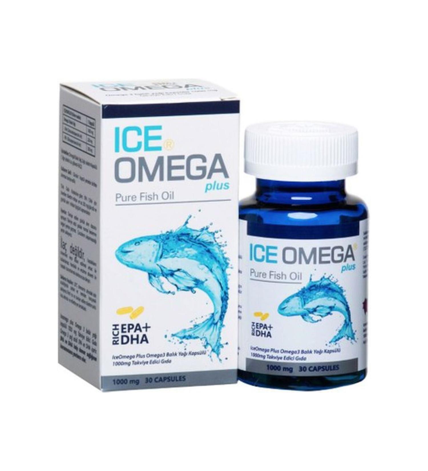 IceOmega Ice Omega Plus 1000mg 30 Capsules