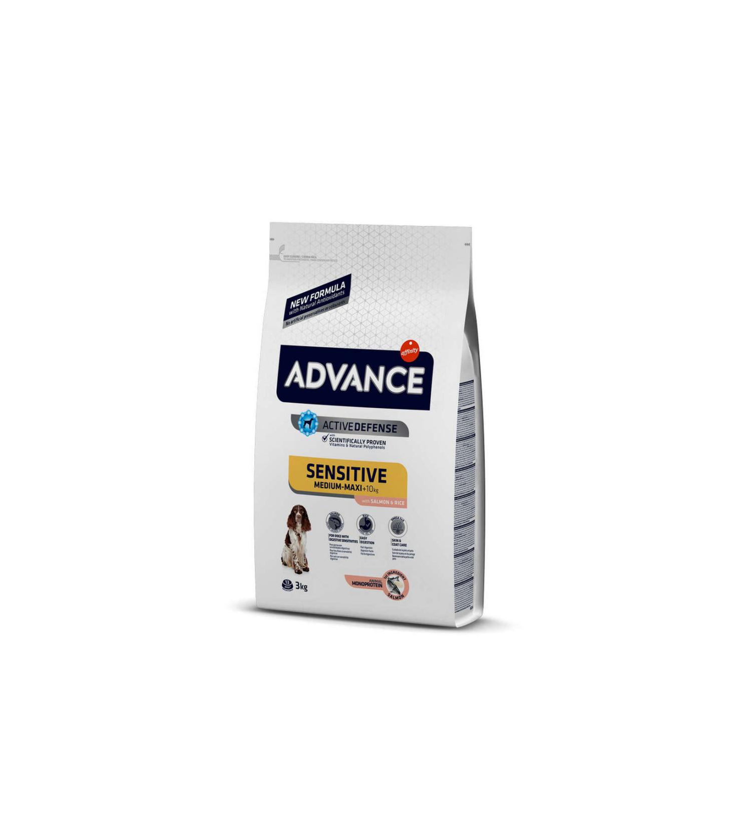 Advance Dog Sensitive Salmon & Rice 3 Kg 562135