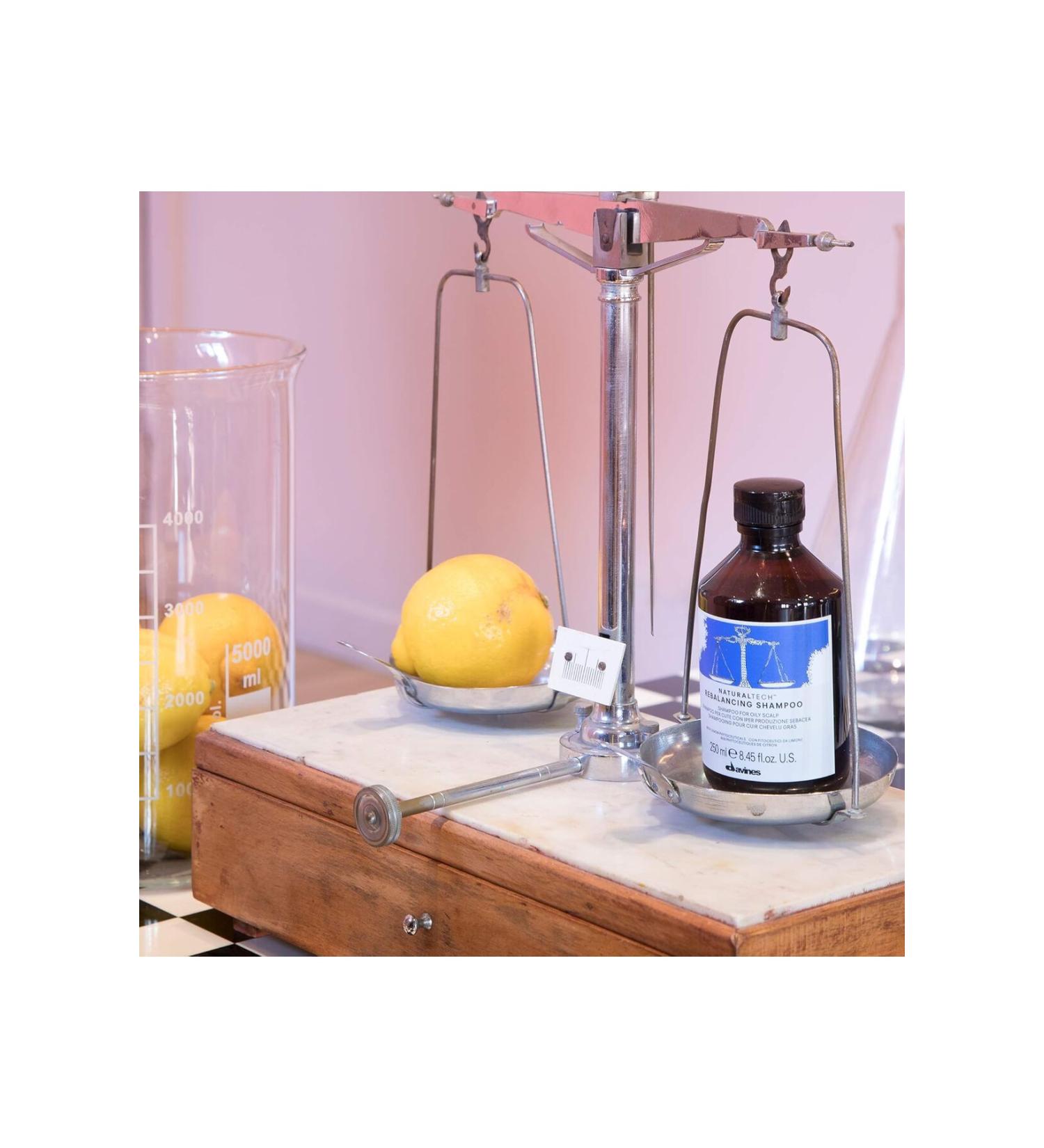 Davines Sebaceous Gland-Constricting Sugar-Rich Shine Shampoo: REBALANCING 8.45fl.oz BEAUTYSECRETSQ12