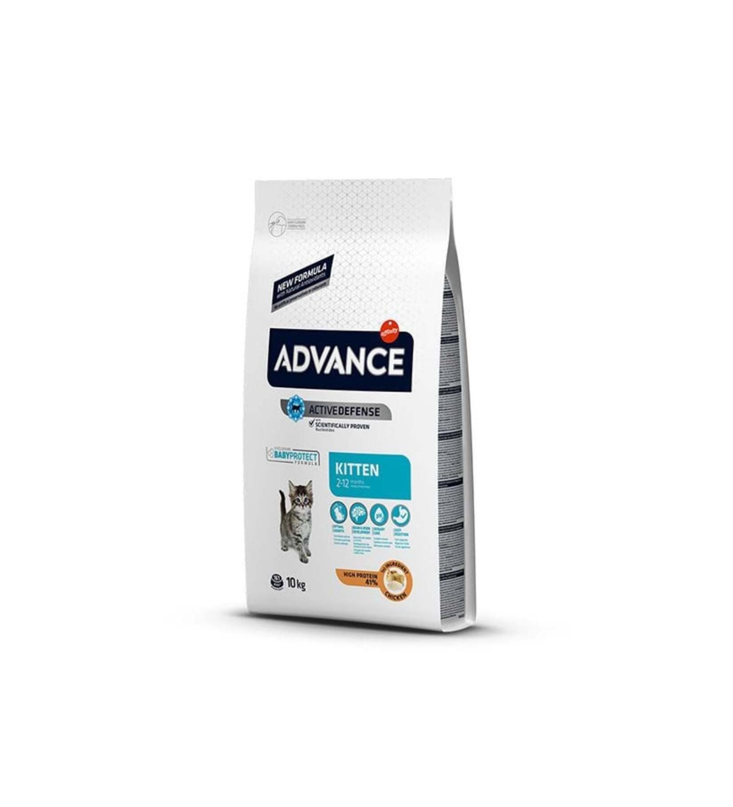 Advance Kitten Chicken Kitten Cat Food 10 Kg - Petshopundan