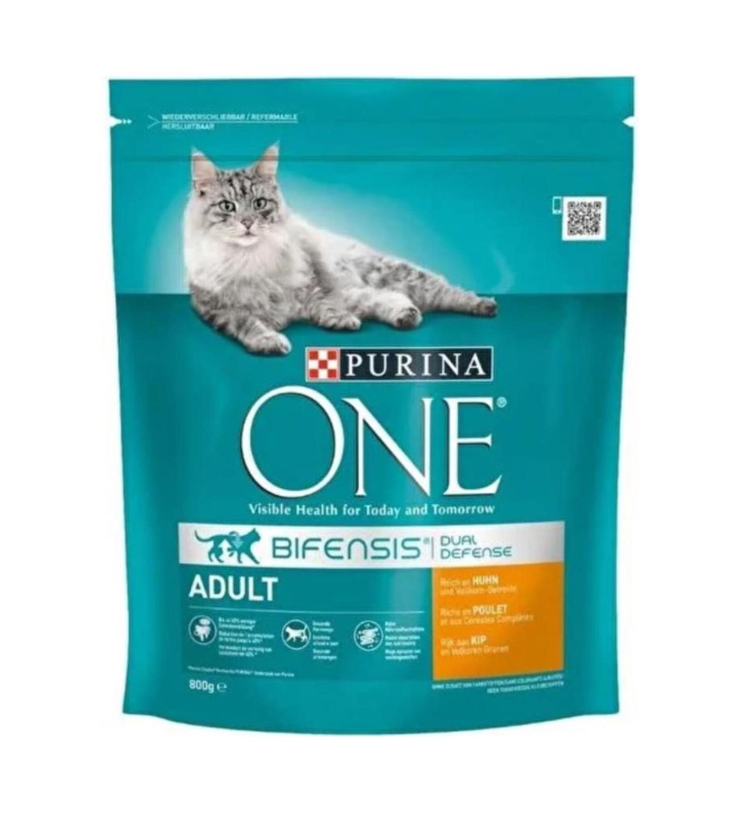 Cat Chow Purina One Chicken Adult Cat Food 800 Gr - 12505830 - Petshopundan