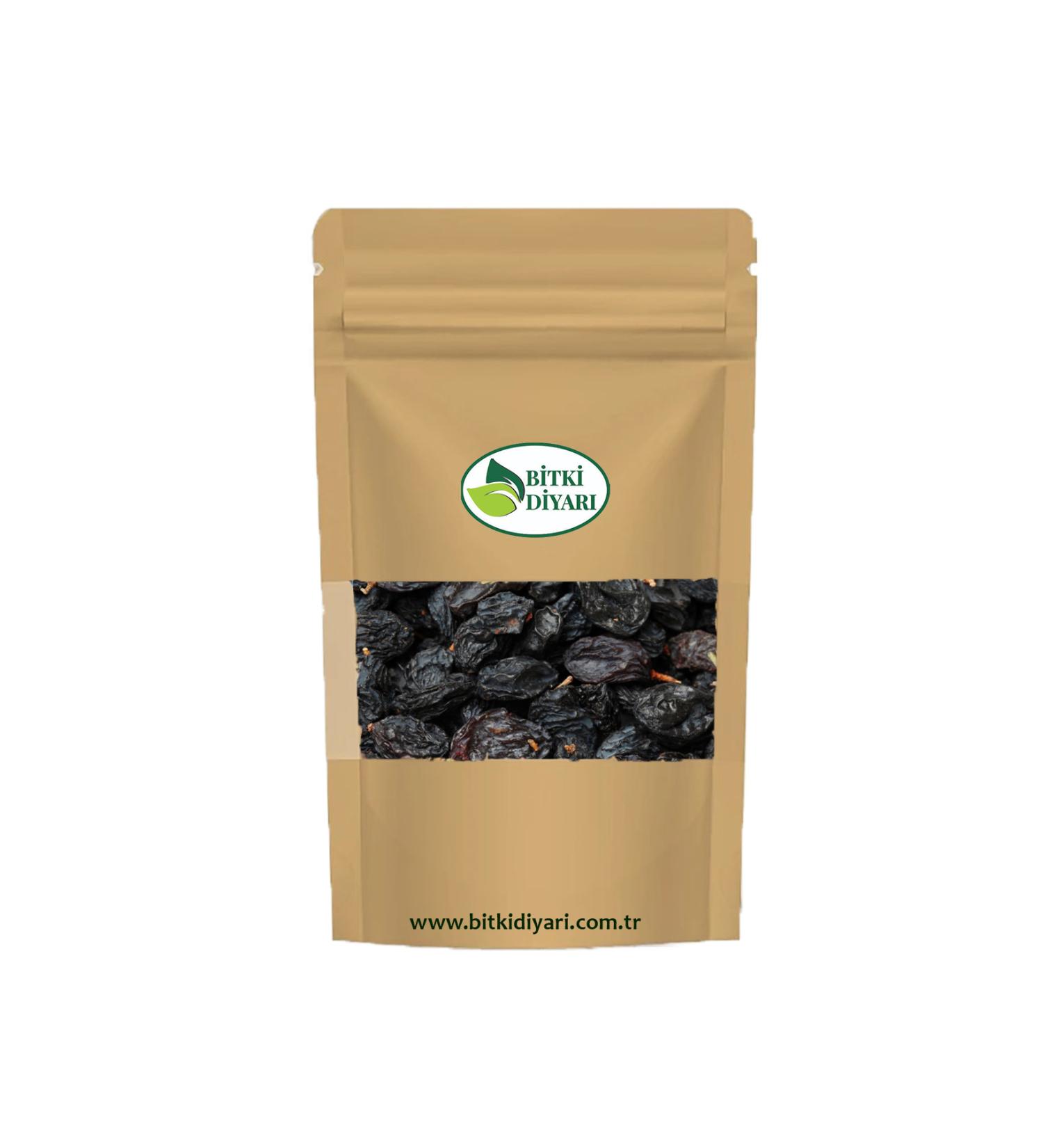 Plantland Dried Black Grapes with Seeds New Crop 1kg