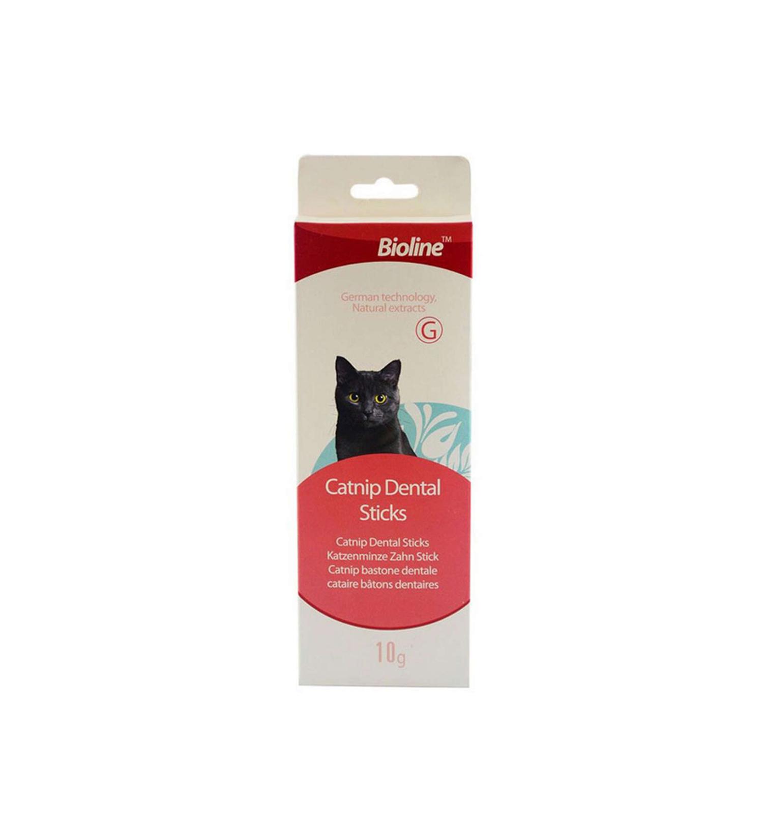 Bioline Anti-tartar Catnip Dental Cat Sticks 462122
