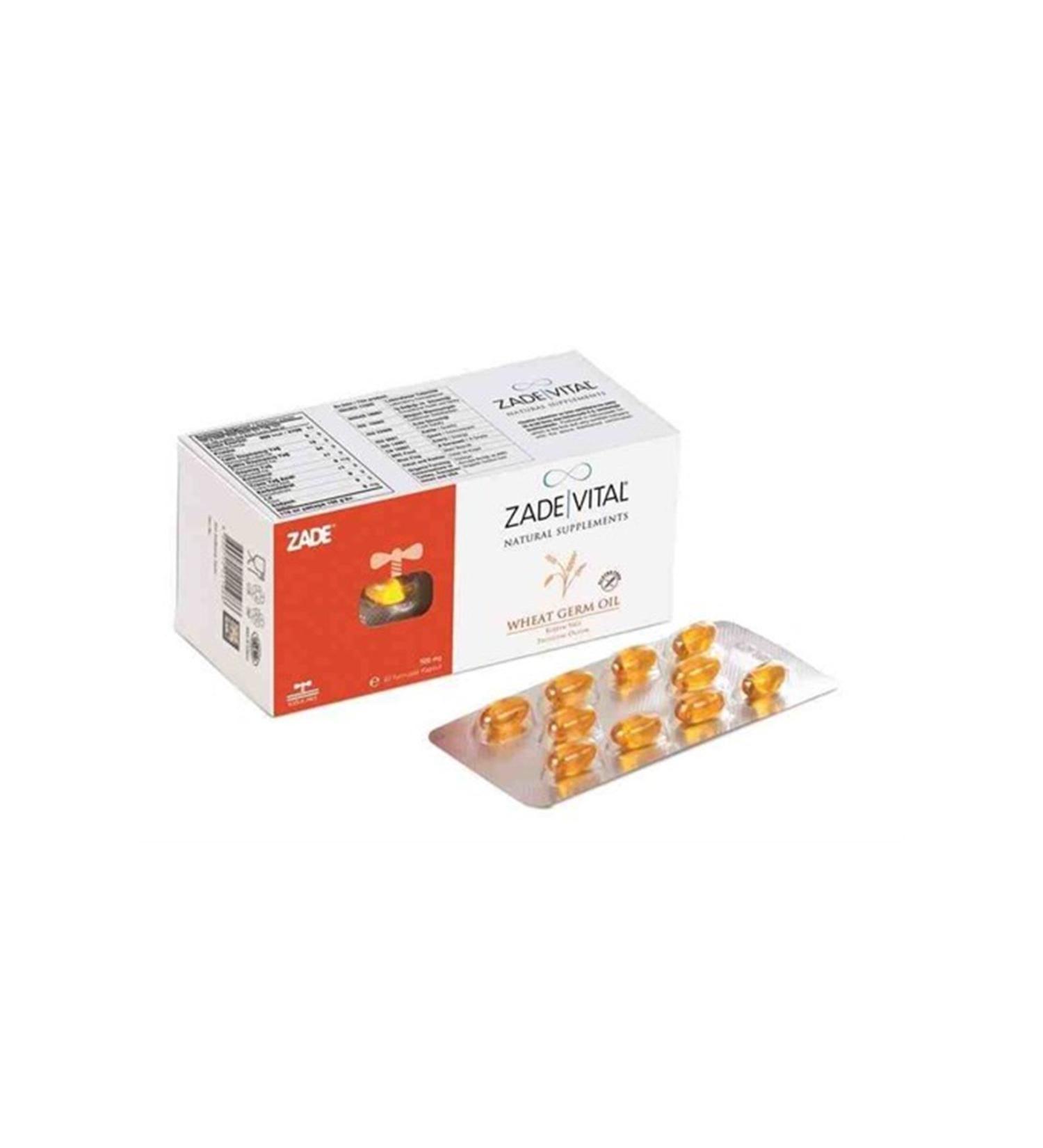 ZADEV TA Germ Oil Blister Box 500 Mg 60 Capsules