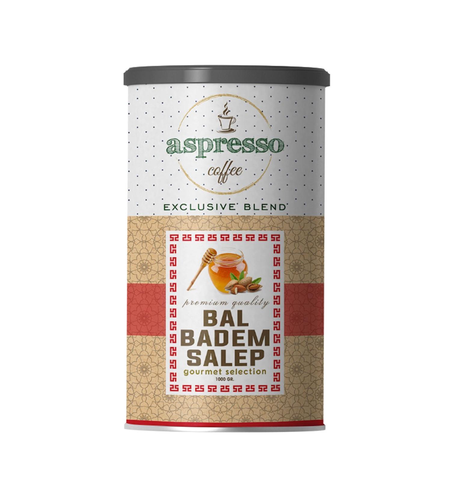 aspresso Honey Almond Salep 1000 Gr.