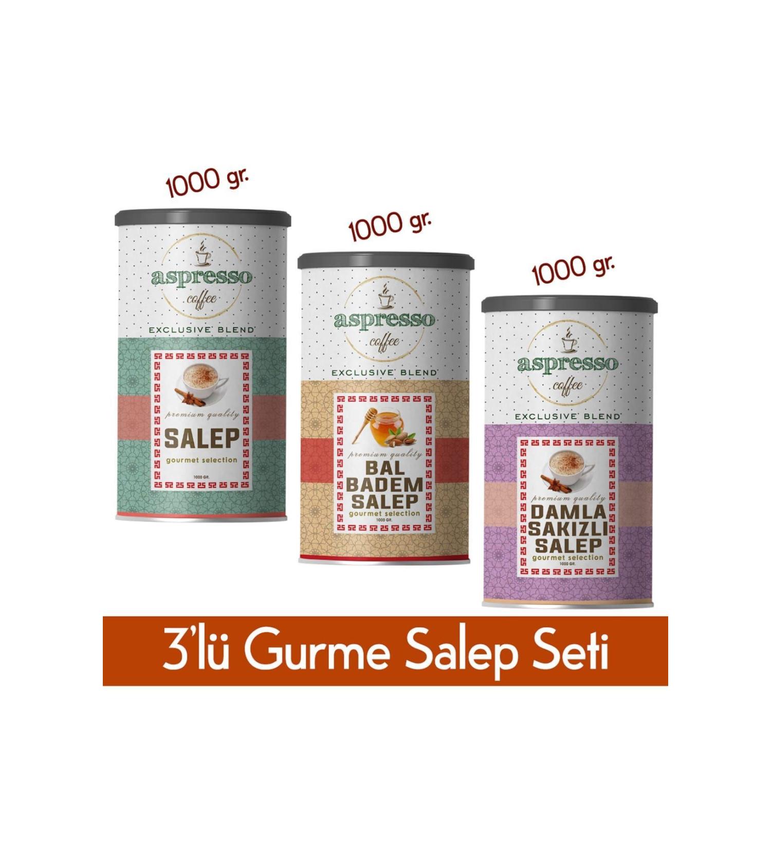 aspresso 3-Piece Salep Gourmet Set