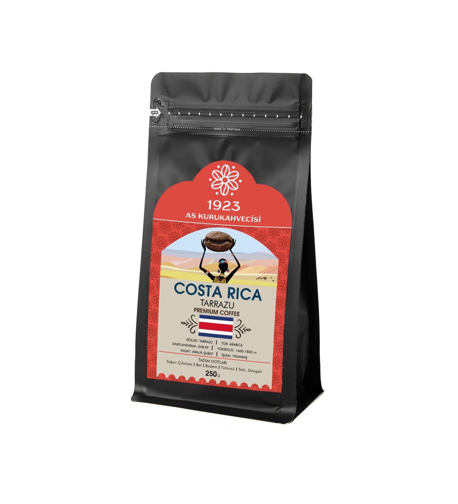 AS Kurukahvecisi Costa Rica Tarrazu Filter Coffee 250 Gr.