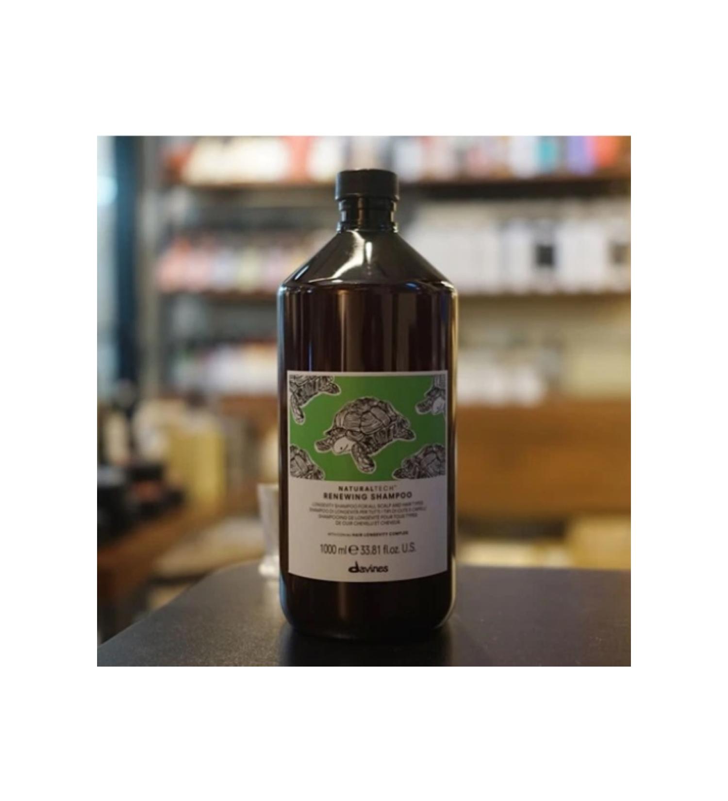 Davines Long Hair Life Complex Spinach Extract Regenerating Shampoo: RENEWING 1000 ml BEAUTYSECRETSQ14