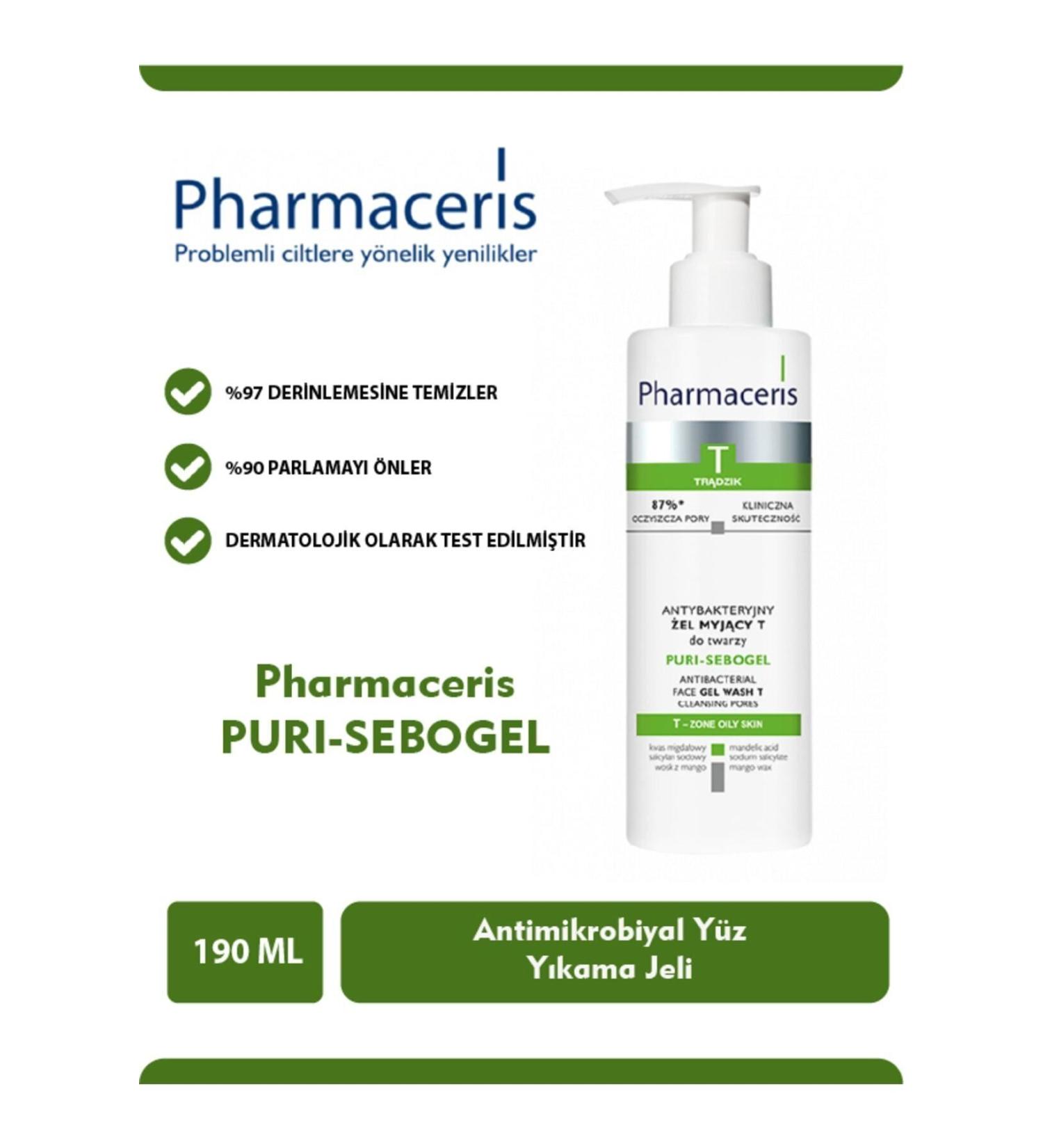 Pharmaceris Skin Smoothing Moisturizing Nourishing Cleansing Gel 100 ml DkHair1780