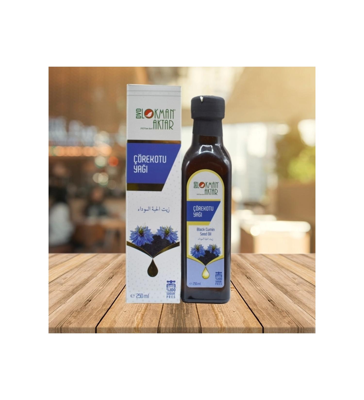 Lokman Aktar Black Cumin Oil 250 Cc