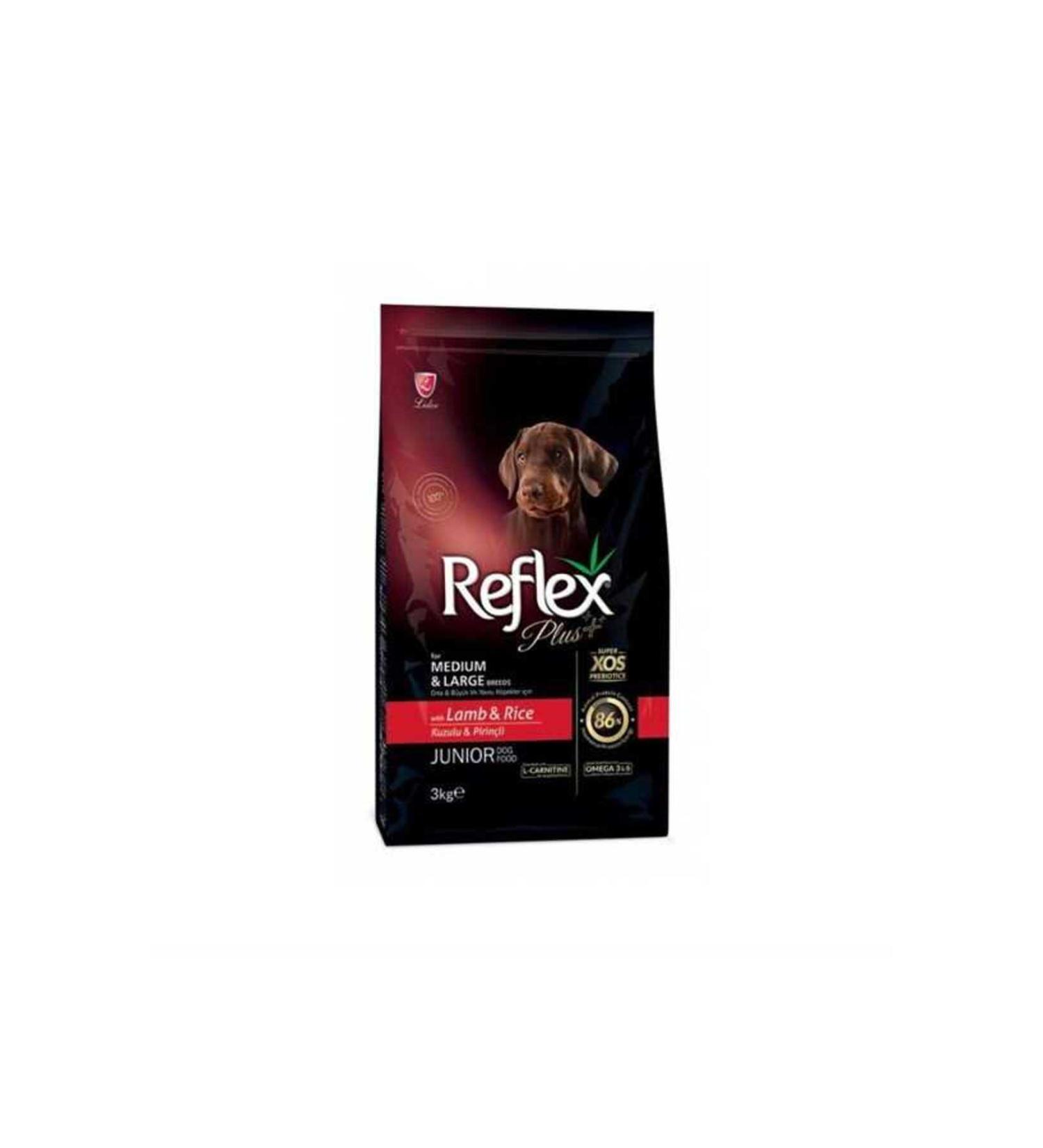 Reflex Plus Lamb Medium and Large Breed Puppy Food 3 Kg - RFX-102 - Petshopundan