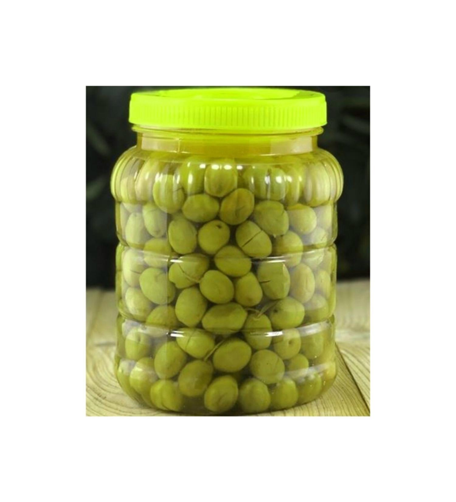Hatay Local Hatay Organic New Season Green Cracked Olives (MEDIUM SIZE) Gemlik (5 KG)