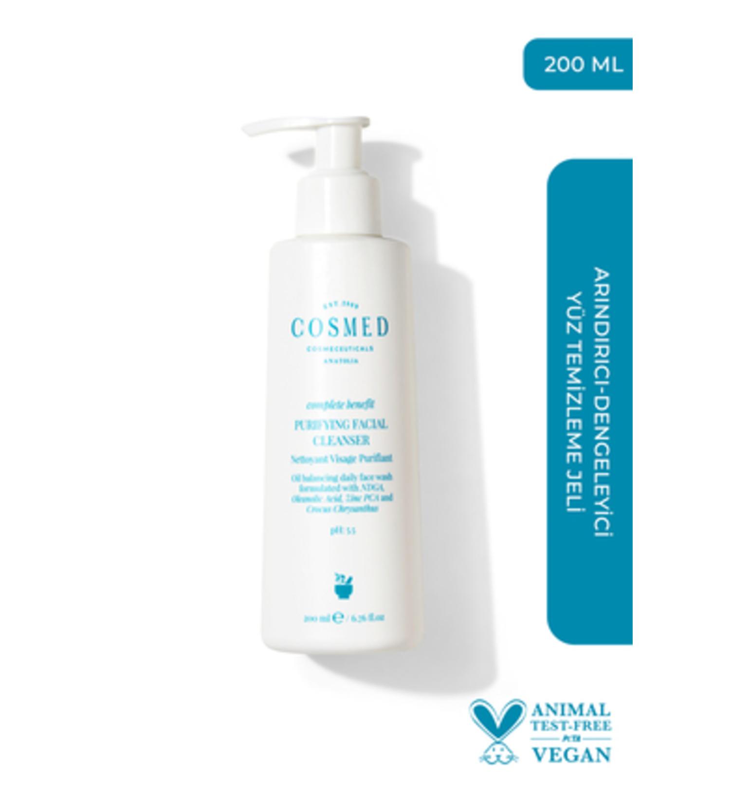 NOVAFACE STD Complete Benefit Purifying Facial Cleanser/Gel for Oily-Acne Prone Skin 200 ml Classic