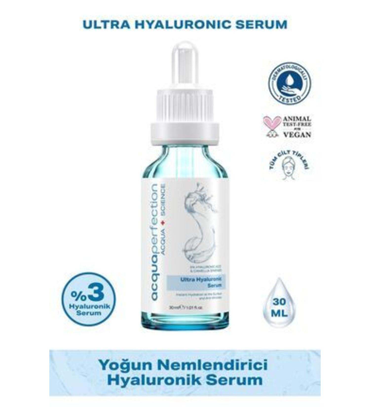 NOVAFACE STD Ultra Intensive Moisturizing Plumping Effect Anti-Wrinkle 3% Hyaluronic Serum 30ml Classic