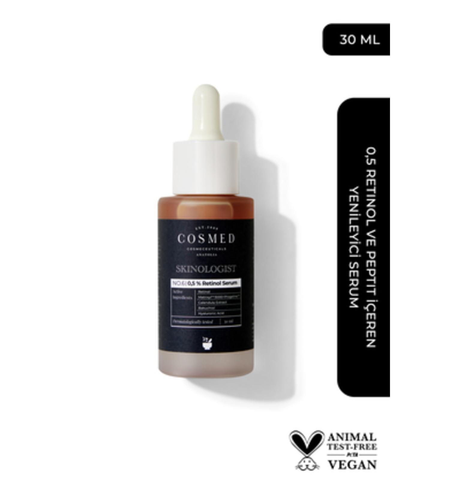 NOVAFACE STD Skinologist 0.5% Retinol Serum 30 ml Classic