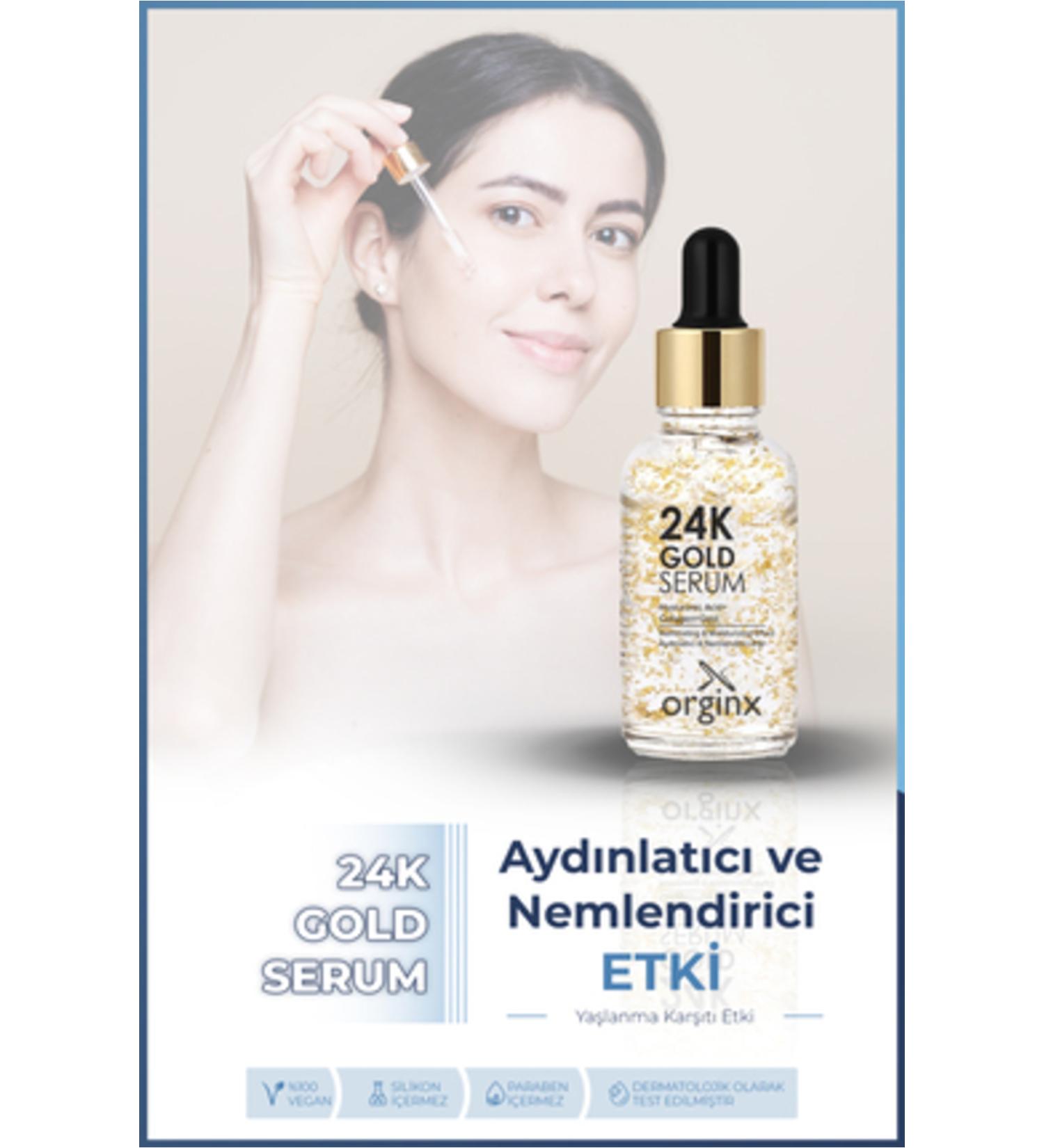 NOVAFACE STD 24k Gold Particle Collagen Serum 30 ml Classic