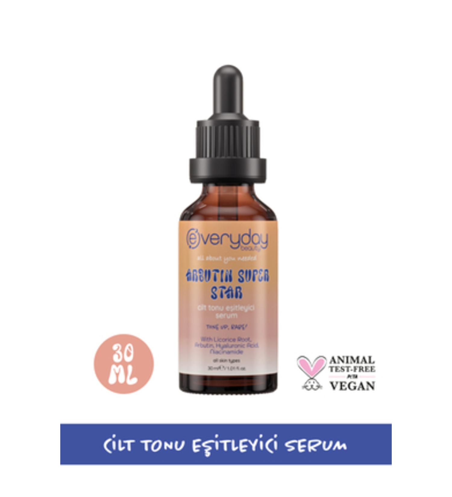 NOVAFACE STD Arbutin Super Star Skin Tone Equalizing Serum 30ml Acne Anti-Sun Spot Brightening Classic