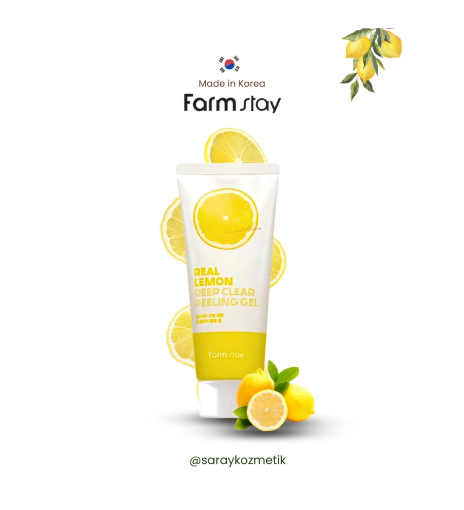 Farmstay Lemon Extract Peeling Gel - Buy Online on GoSupps.com