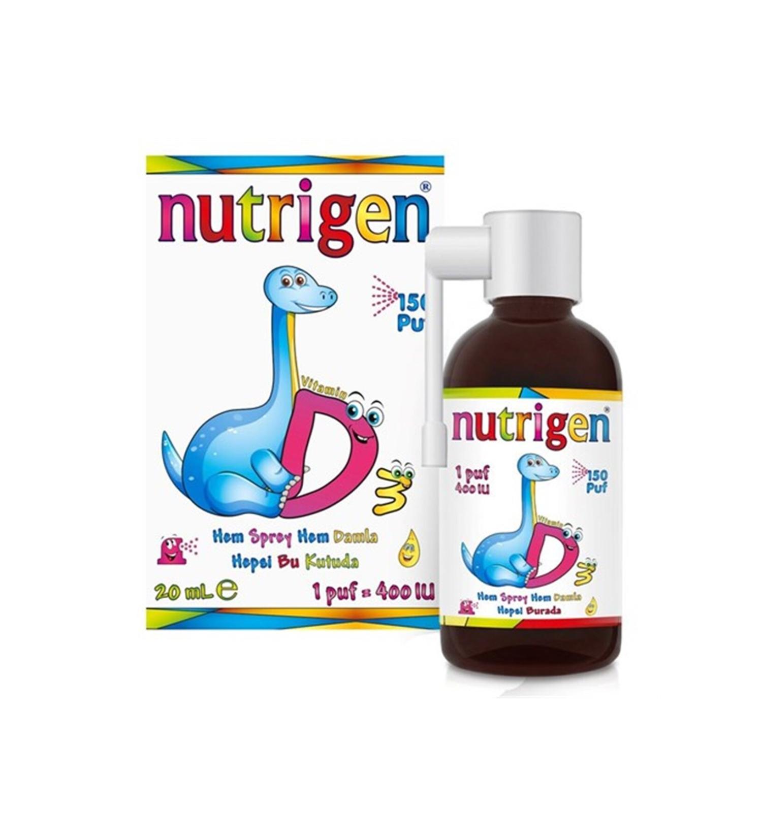 Nutrigen Vitamin D3 Spray - Drop 20 ml