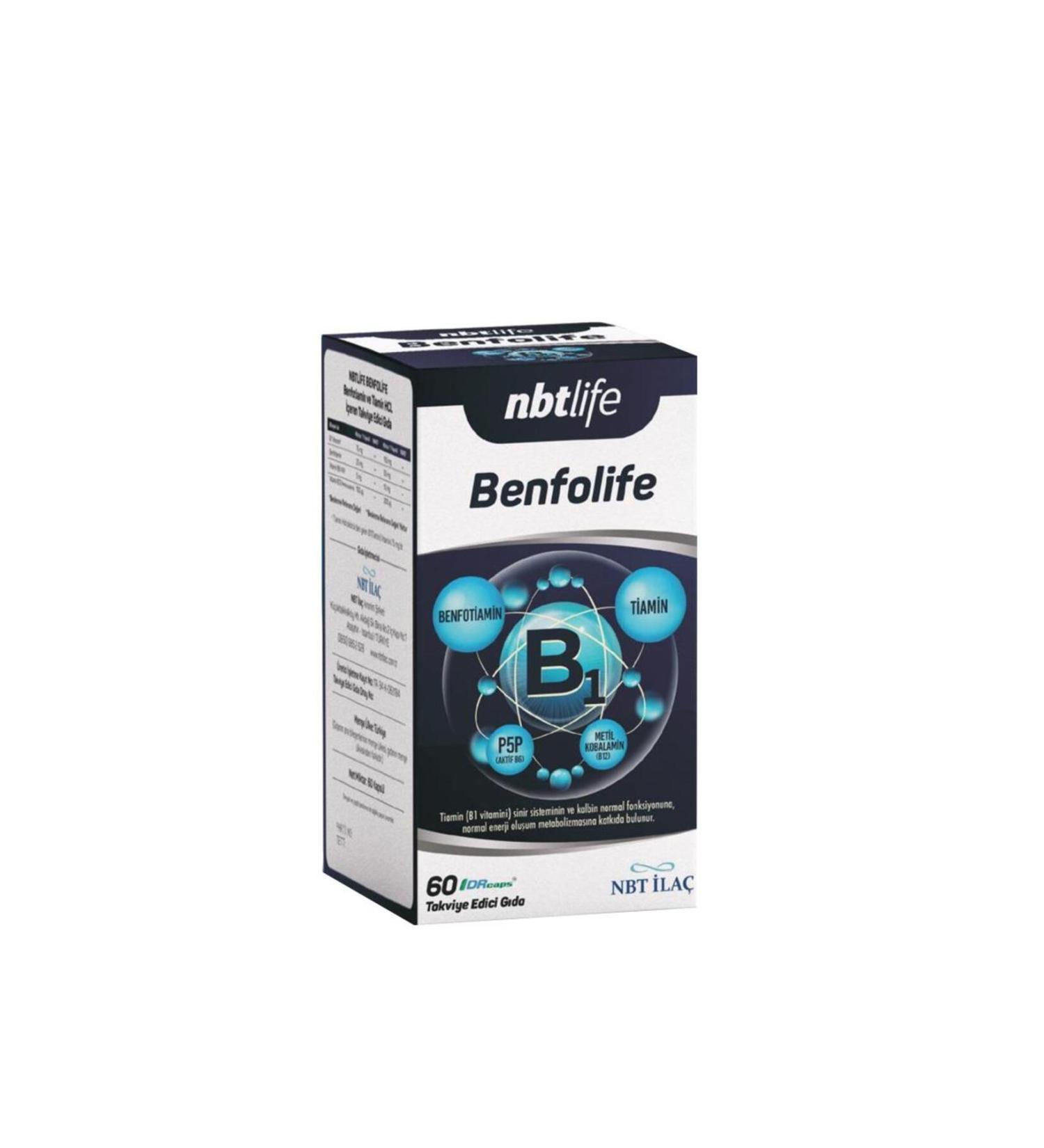 Nbt Drug Nbtlife Benfolife 60 Capsules
