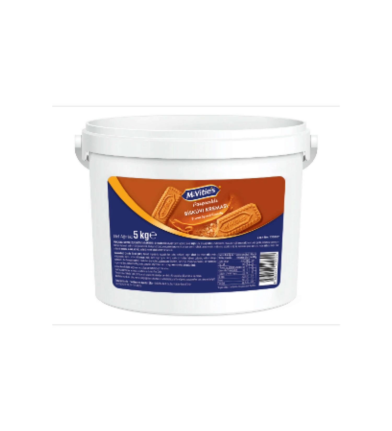McVities MCV - BISCUIT CREAM WITH PARTICLES (1 X 5 KG) MC VITIE S 110008