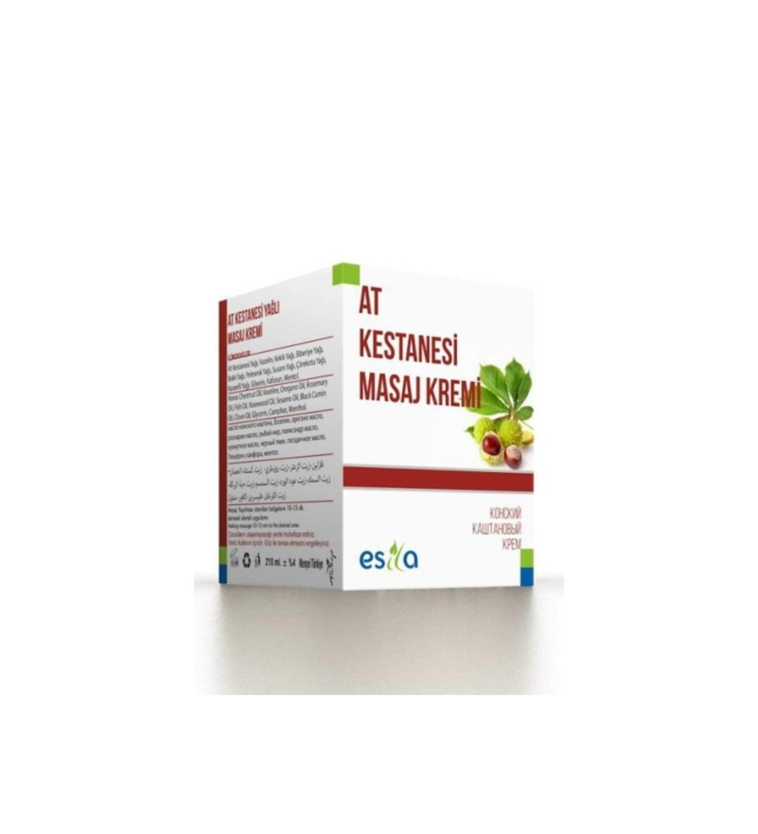 MBB ET CARET Horse Chestnut Massage Cream 210 Ml.