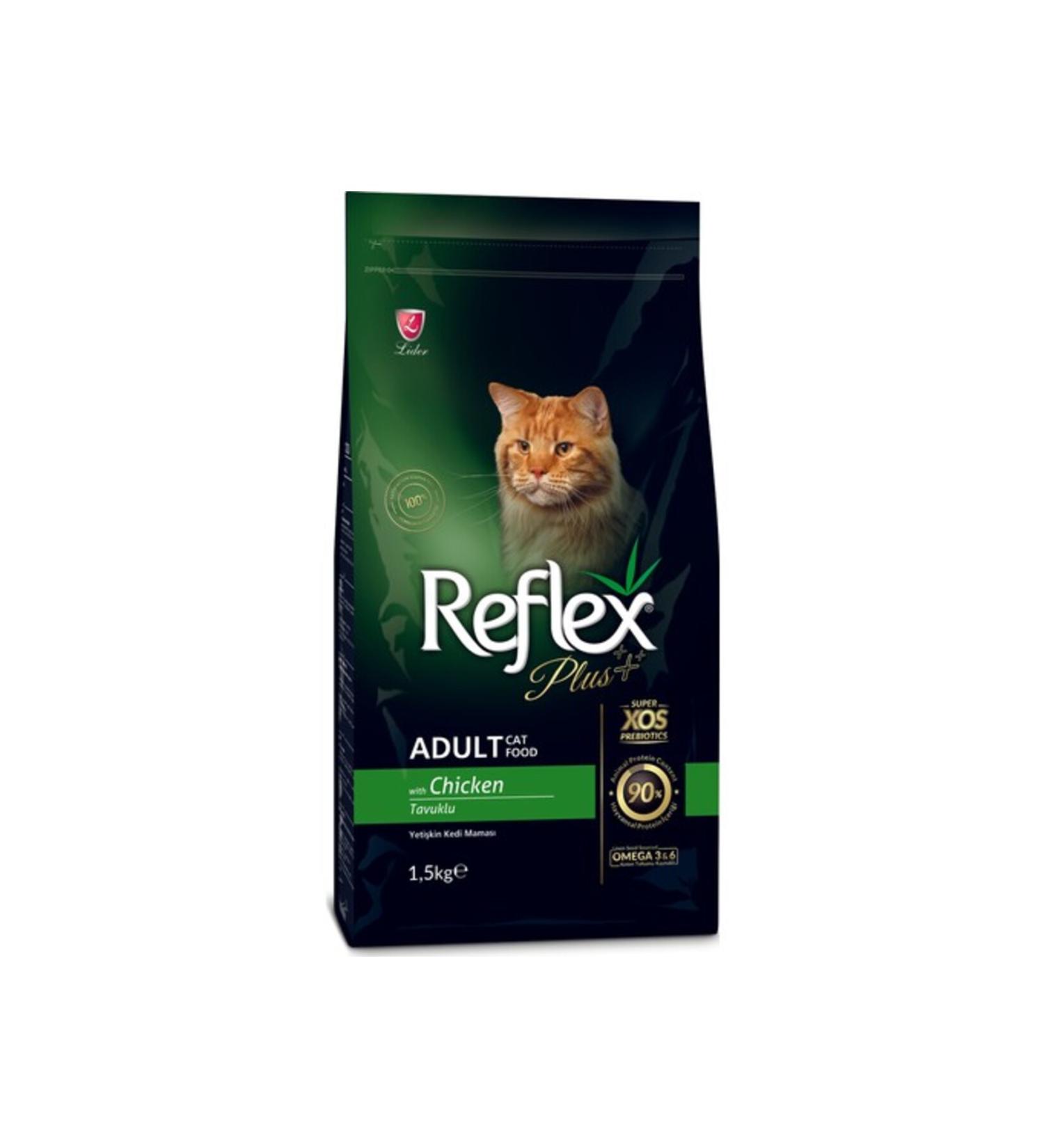 Reflex Plus Chicken Meat 1.5 Kg Adult Cat Food