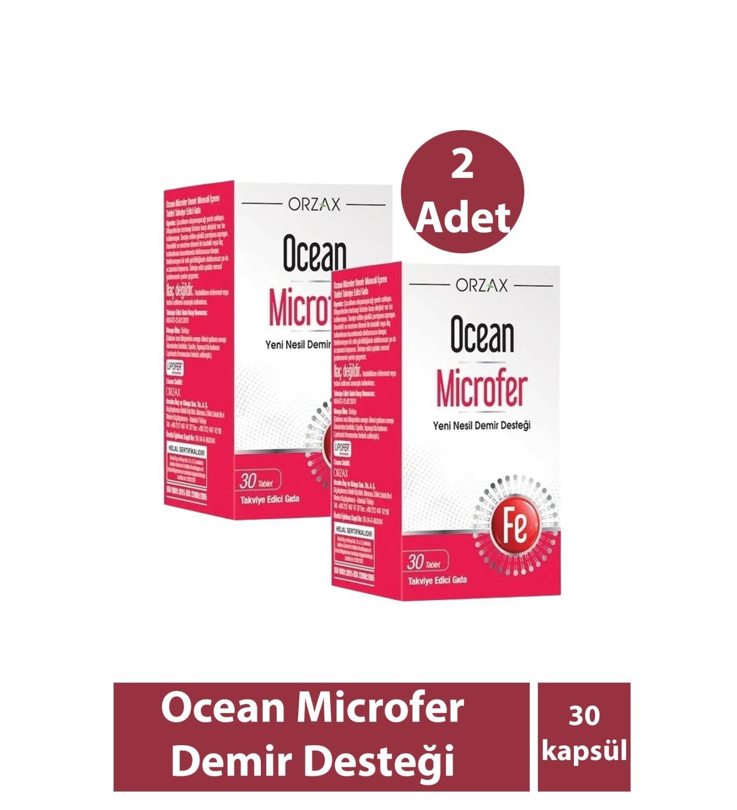 Ocean Microfer 30 Tablets 2 Pieces