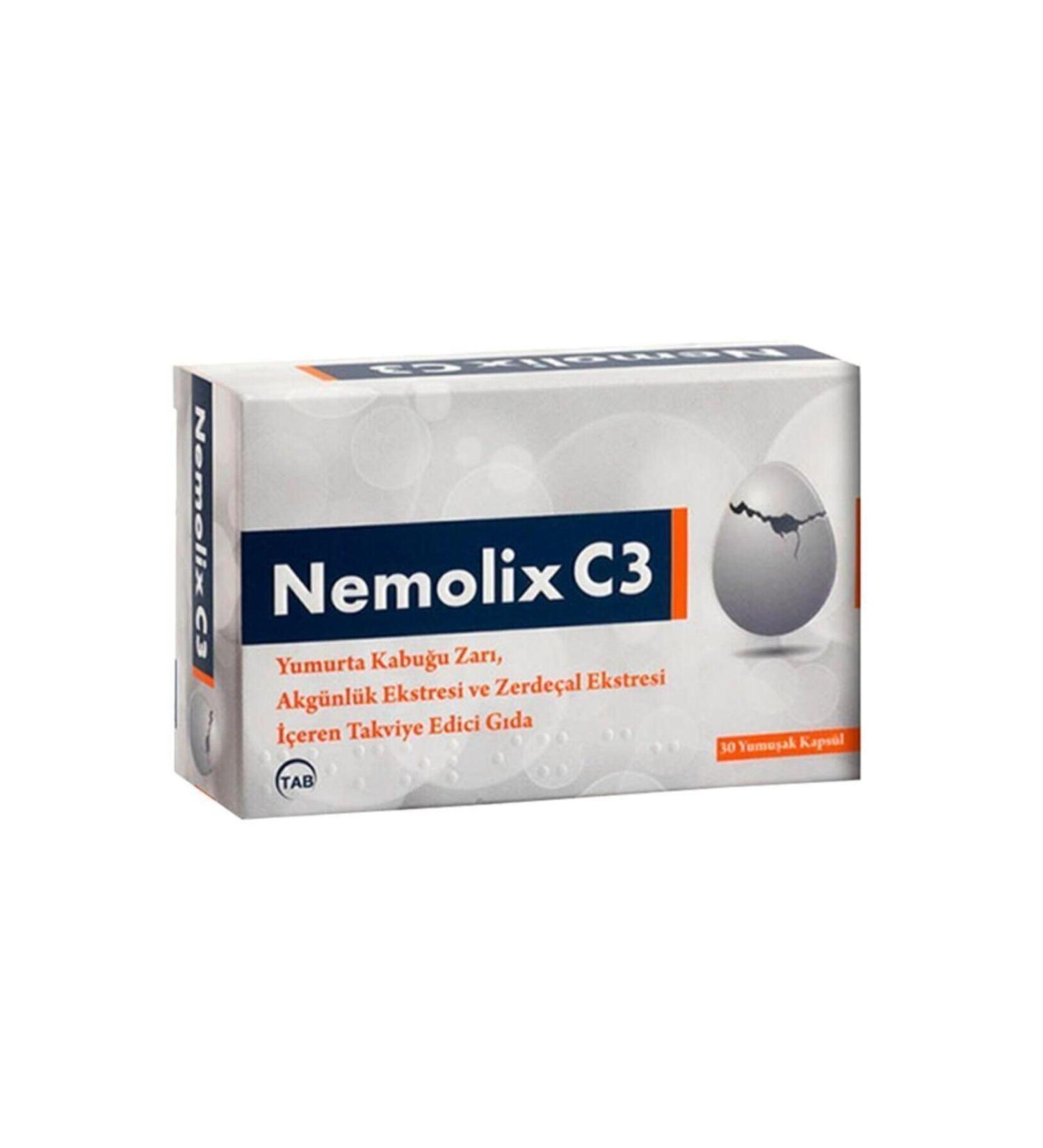 Nemolix C3 30 Tablets 8680133000713