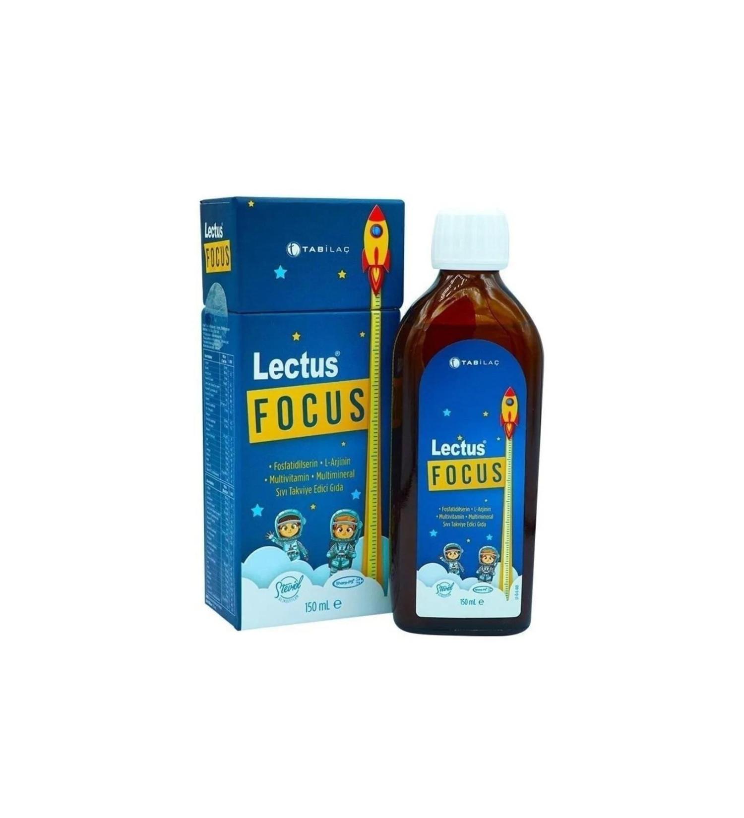 TAB la Sanayi A. Tab Lectus Focus 150 ml Multivitamin Multimineral 8680133001260