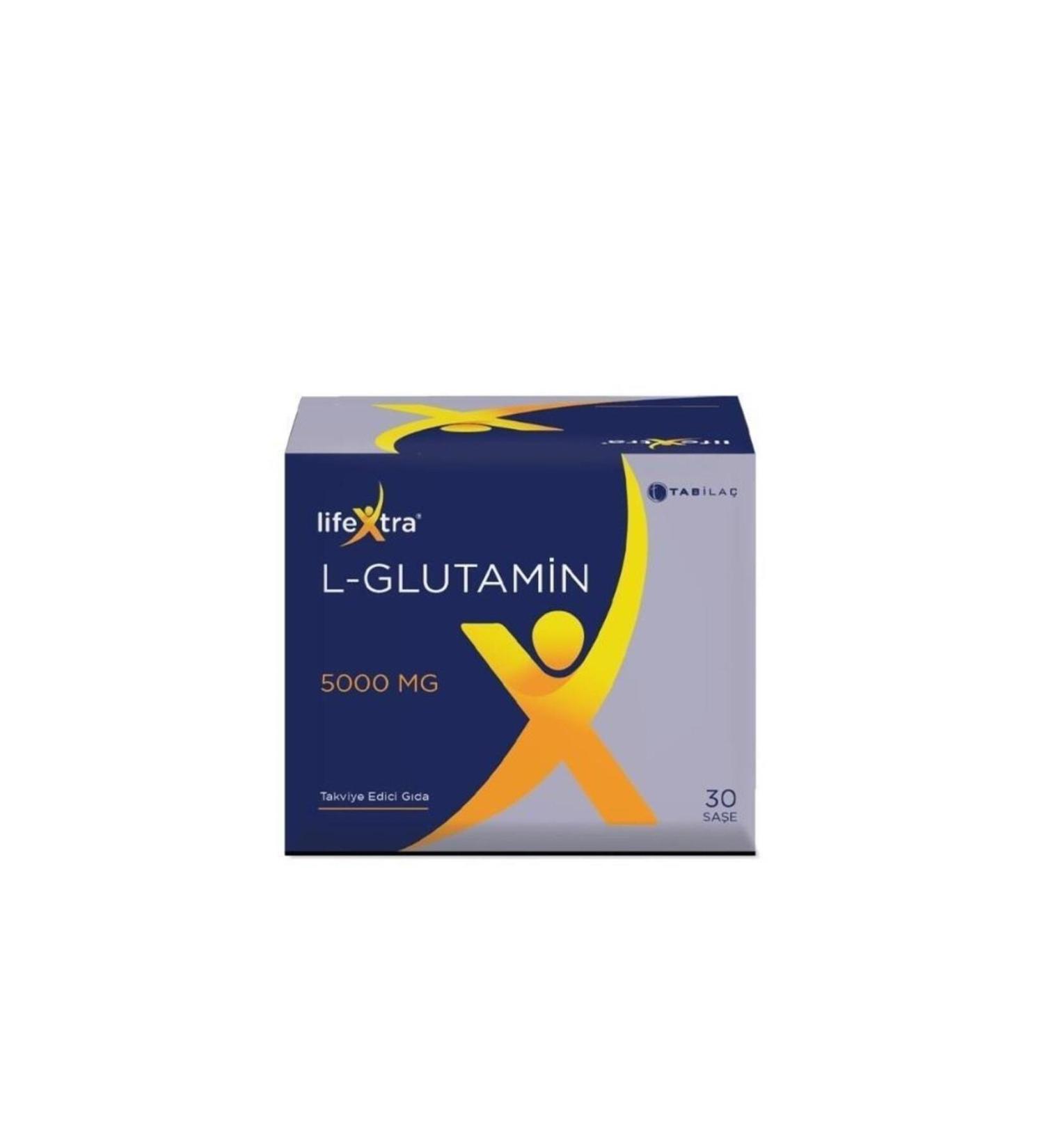 Tab la Lifextra L-glutamine 30 Sachets 8680133001543