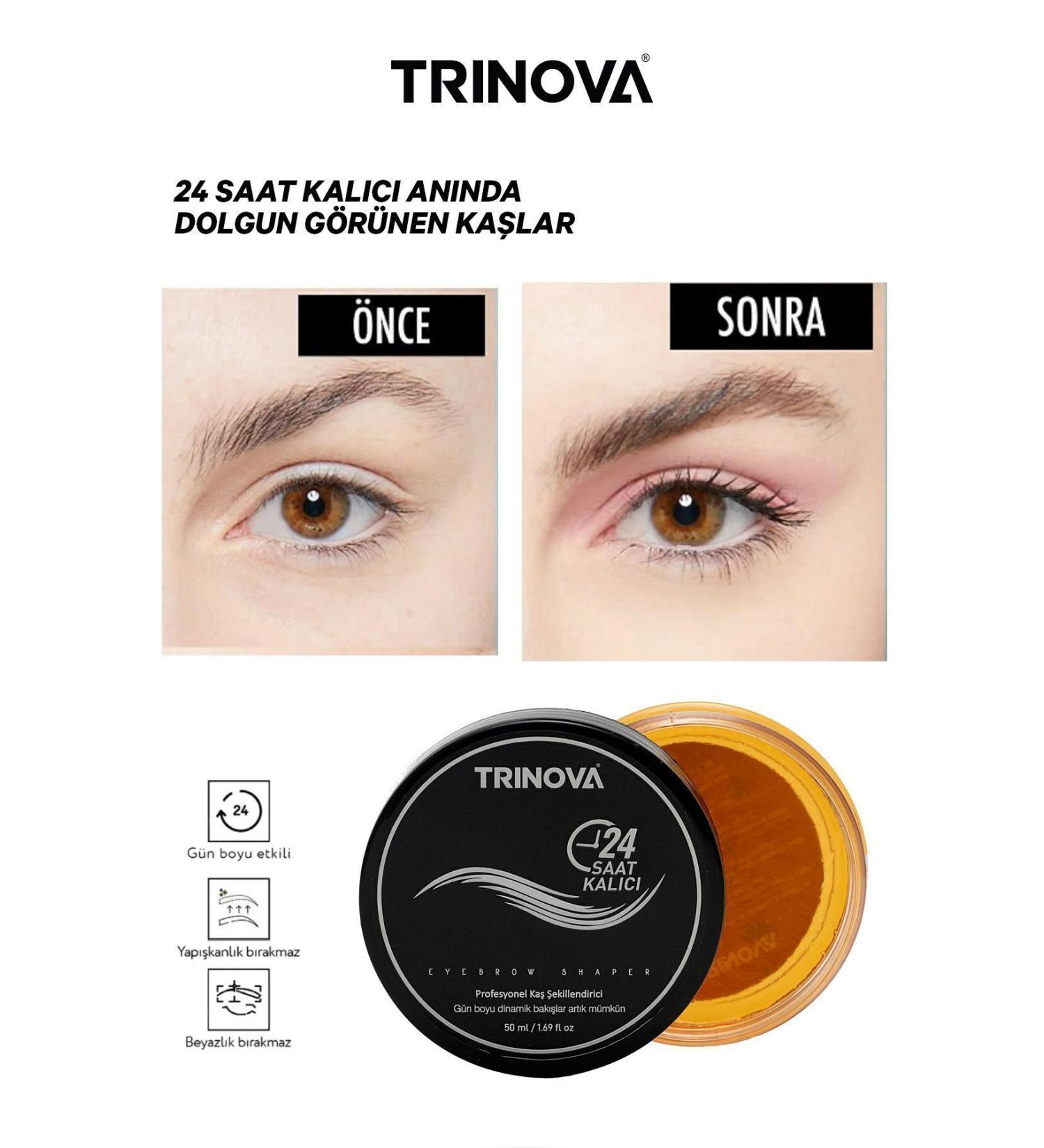 Trinova Eyebrow Fixing & Shaping Wax - Buy Online on GoSupps.com