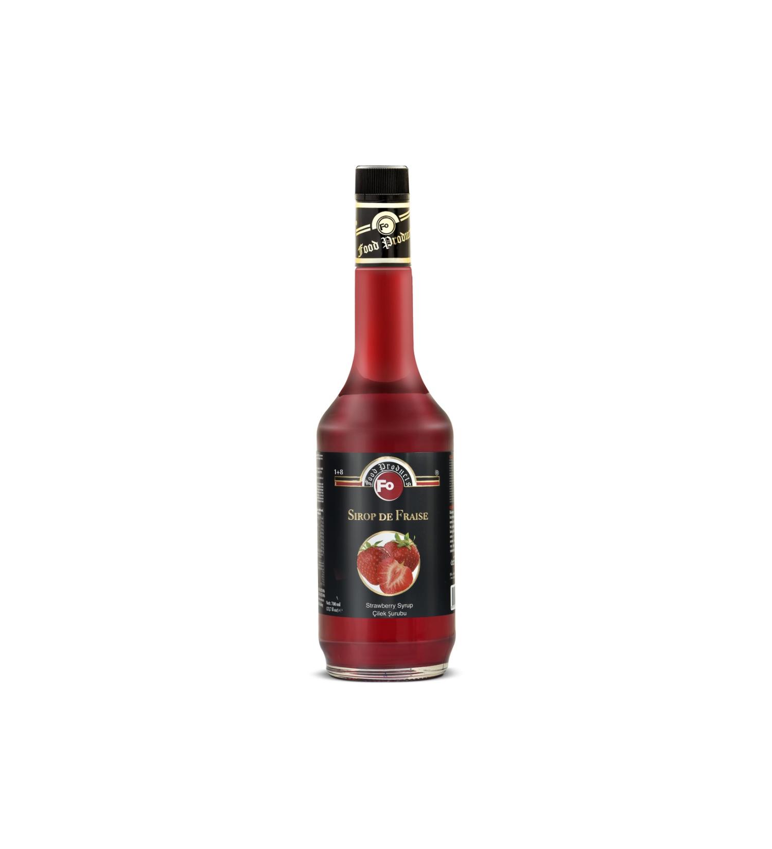 FO Strawberry Fruit Cocktail Syrup 700ml - Buy Online on GoSupps.com