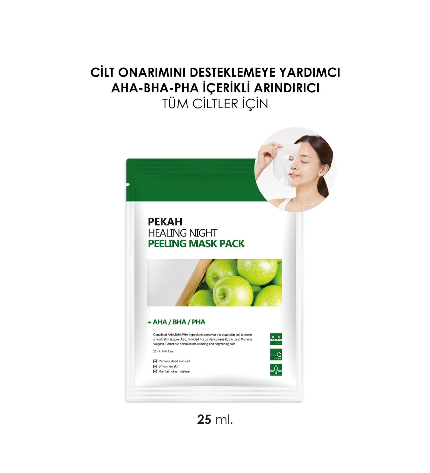 PEKAH Purifying Brightening Renewing Healing & Peeling Face Mask with Aha-bha-pha 25ml - Buy Online on GoSupps.com