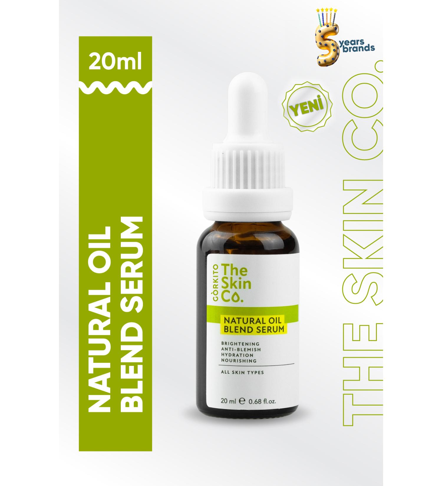 G rkito The Skin Co. 9 Natural Oil Blend Intensive Moisturizing & Brightening Face Serum 20 Ml - Buy Online on GoSupps.com