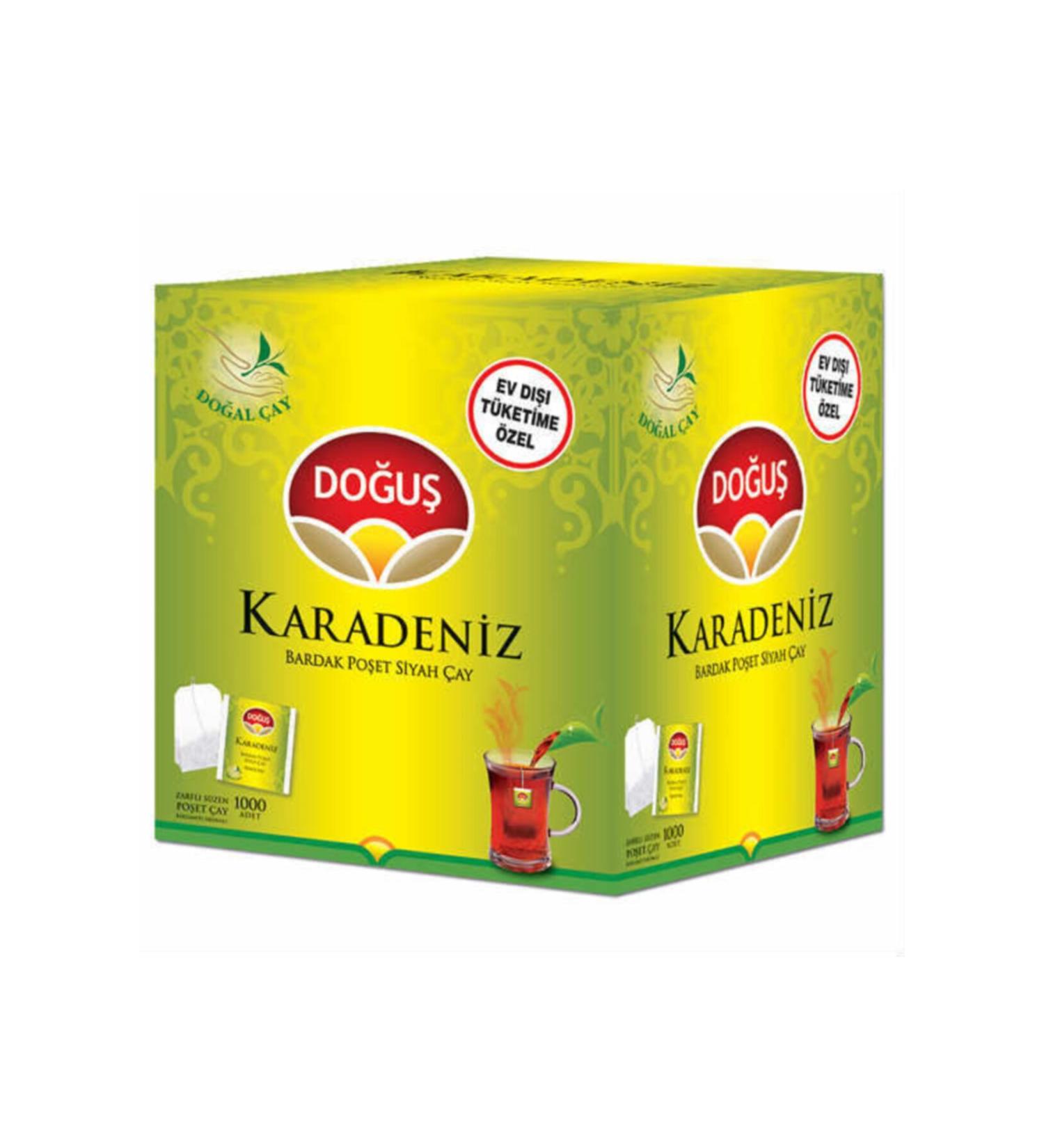 Do u Black Sea Bergamot Flavored Edt 2 Gr 1000 Glass Tea Bag