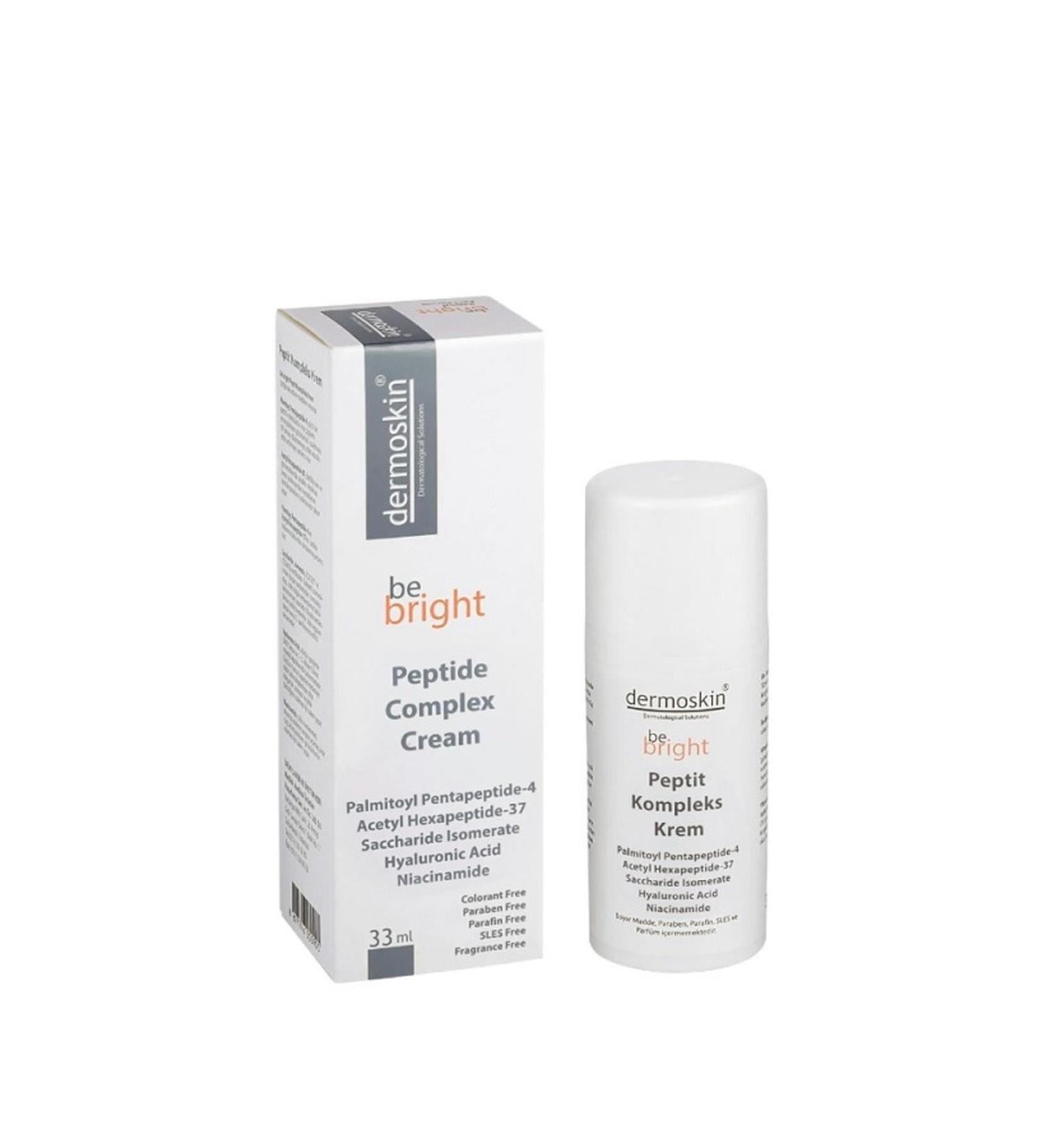 Dermoskin Be Bright Peptide Complex Cream 33 Ml 8697796000905