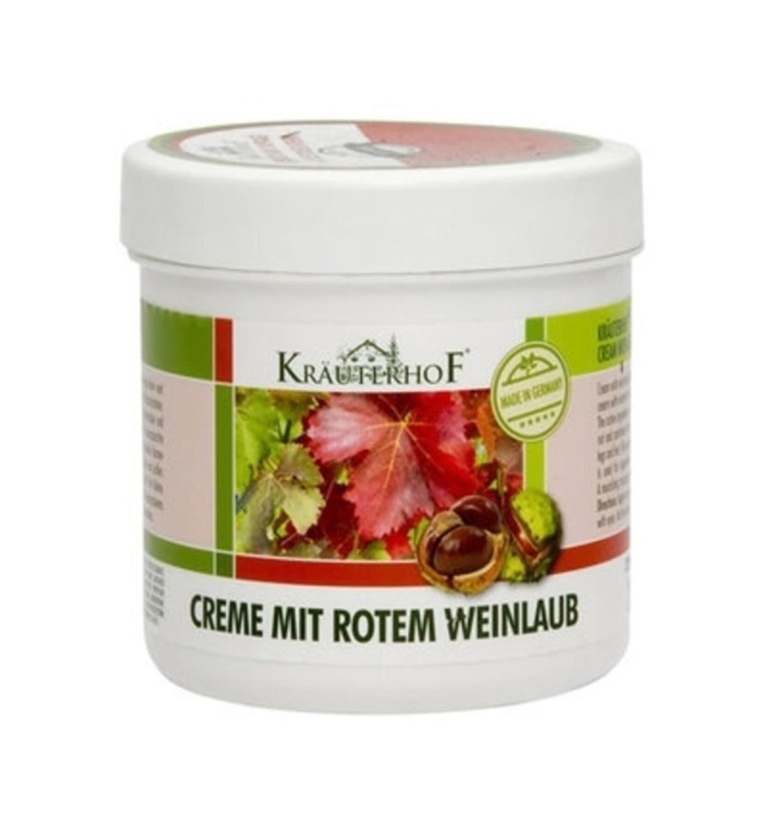 Krauterhof Red Vine Leaf Cream 250 ml