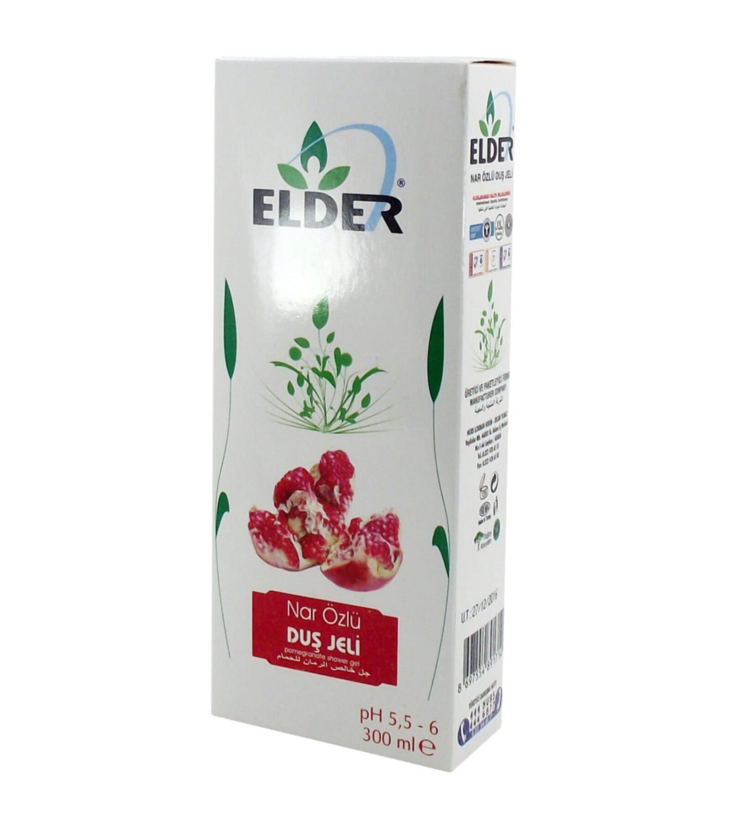 Elder Pomegranate Essence Shower Gel 300ml / Nurs Lokman Hekim