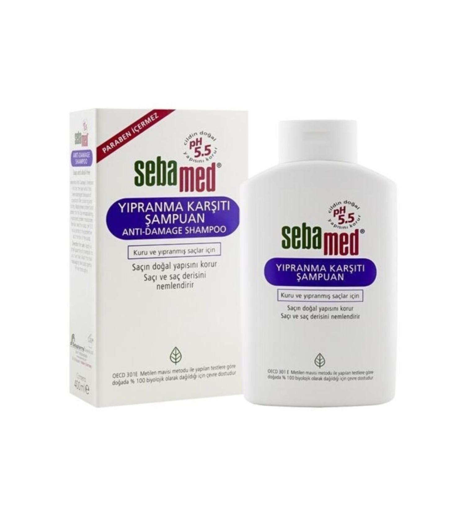 Sebamed Shampoo Anti Damage Anti-Wear 400 ml