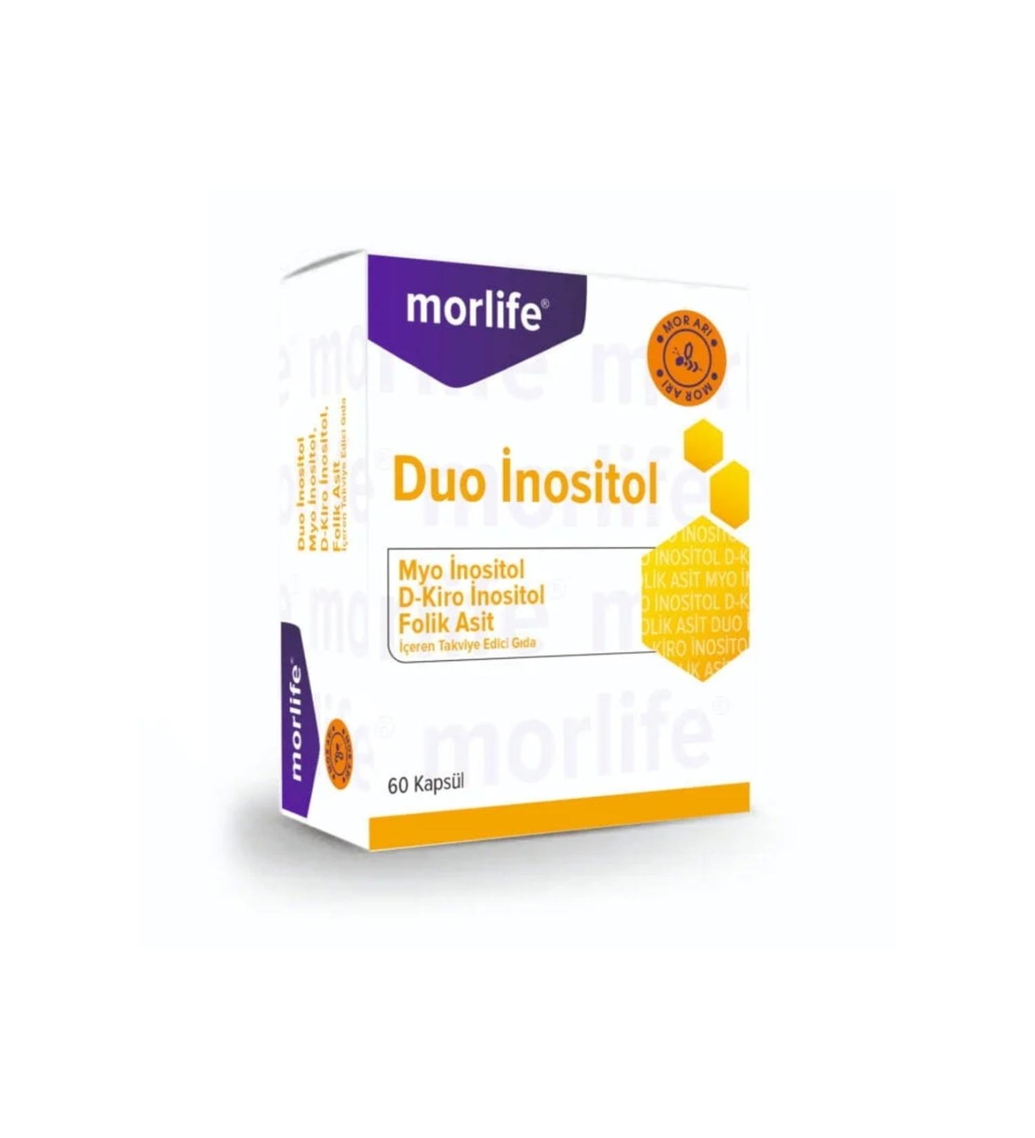 MORLIFE Duo Inositol 60 Capsules