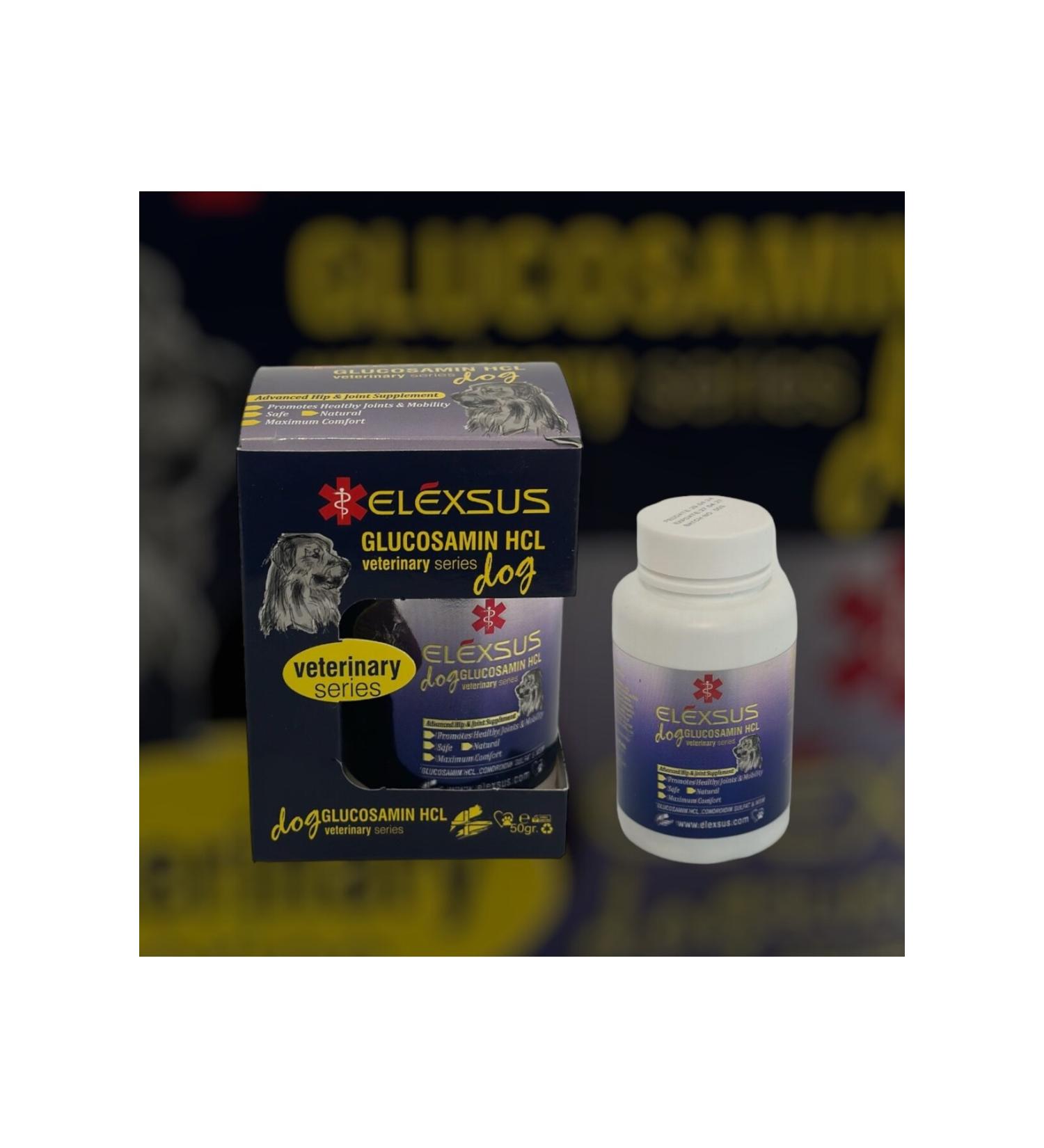 Elexsus Dog Joint Strengthener Glucosamine HCL Tablet 50gr