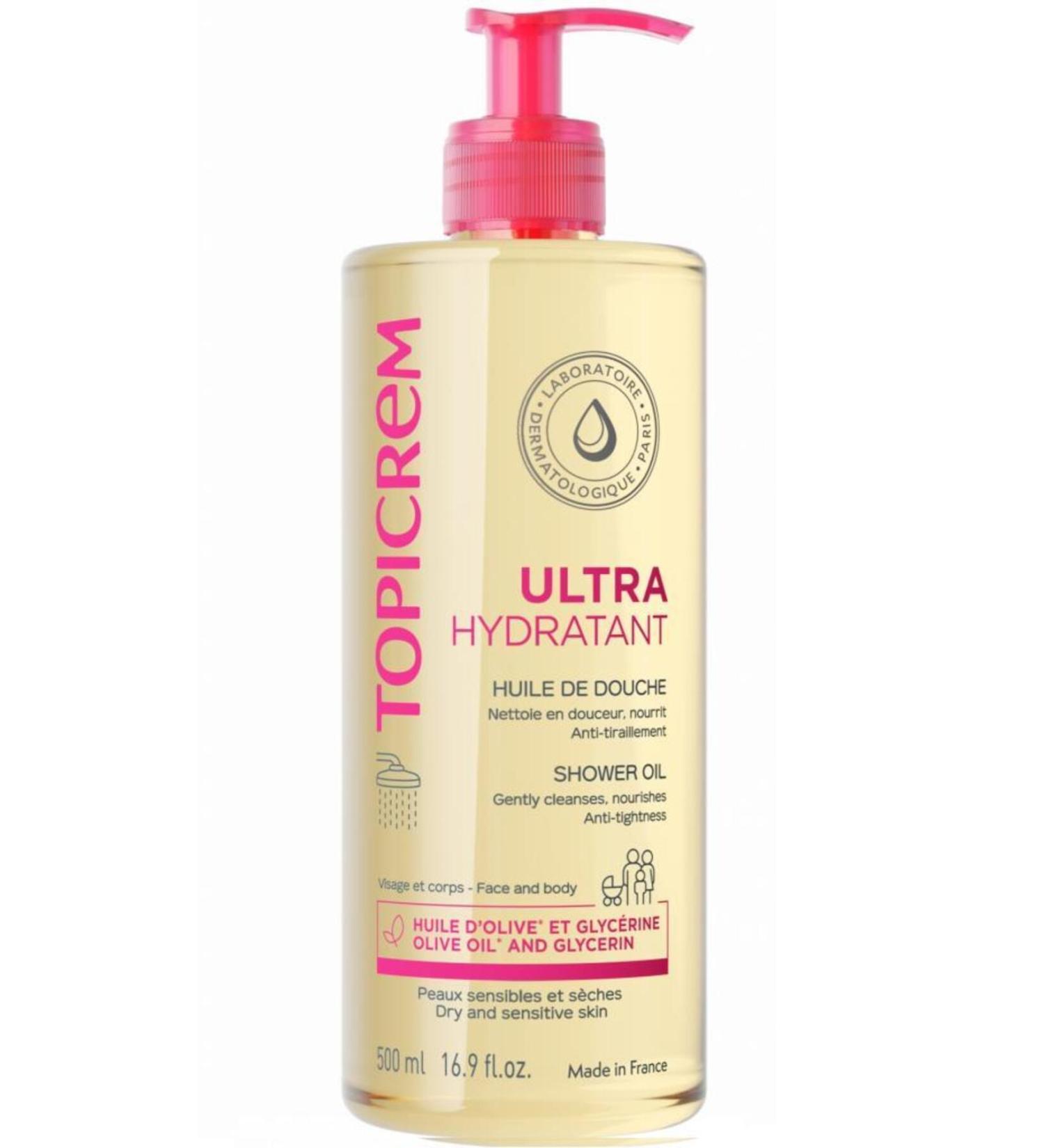 Topicrem Ultra Hydratant Huile De Douche 500 ml - Shower Oil