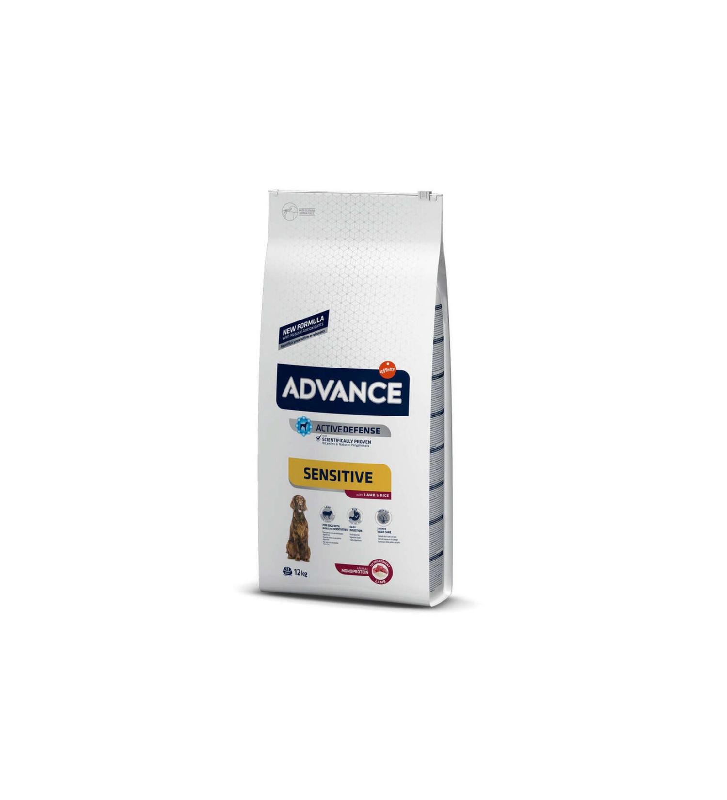 Advance Dog Sensitive Lamb & Rice 12 Kg 562135