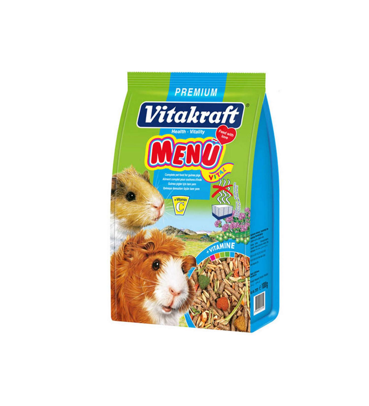 Vitakraft MENU GUINEA PIG FOOD 1000 GR X 1 PIECE 553134