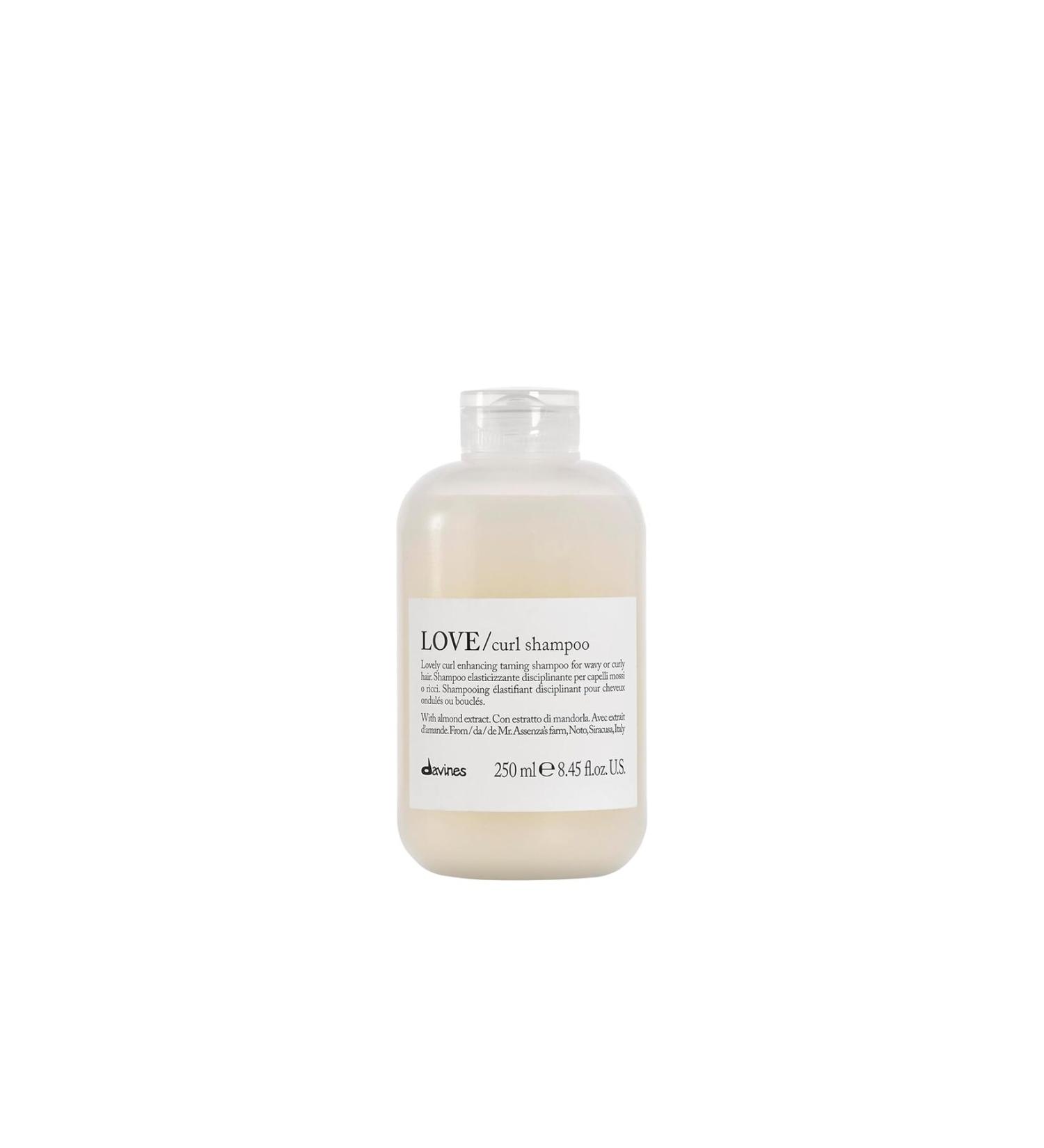 Davines Voluminous Curls Almond Strengthening Shampoo:LOVE/Curl 8.45fl COD.75524 BEAUTYSECRETSQ22