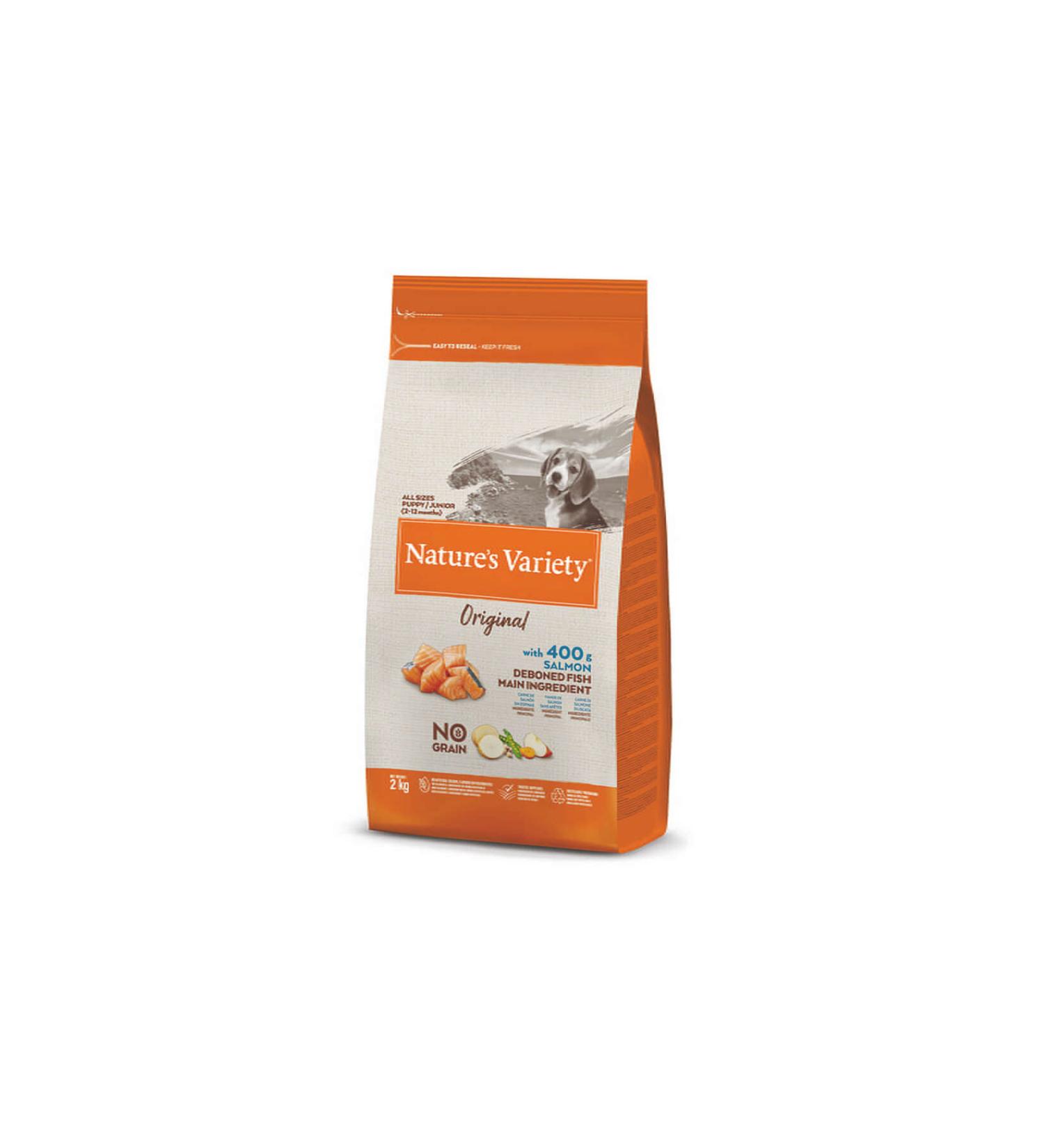 NATURES VARIETY Nv Dog No Gra n Junior Salmon 2 Kg 510128