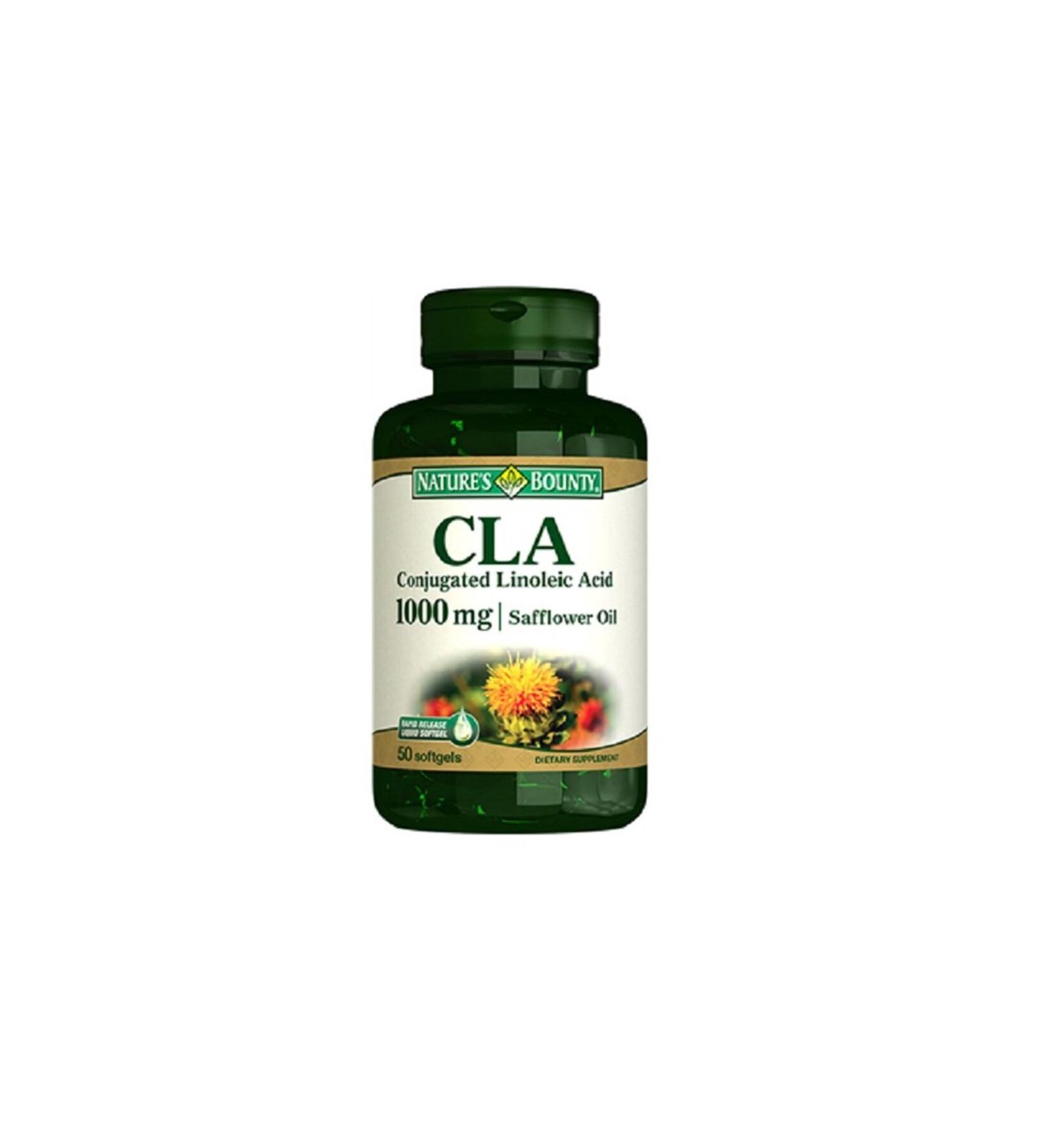 Natures Bounty Nature's Bounty Cla 1000 Mg 50 Softgel