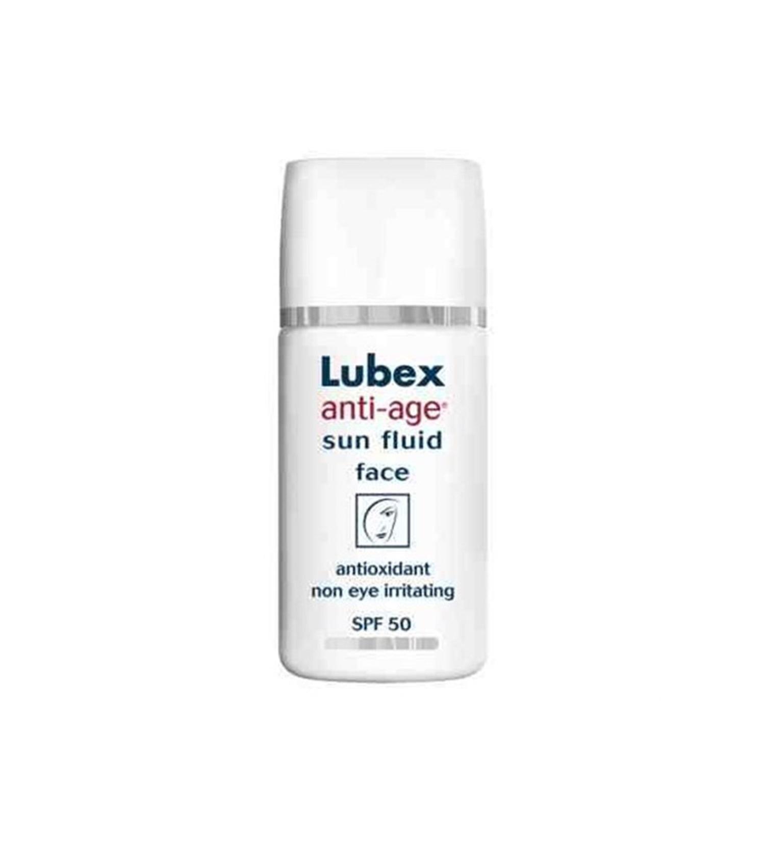 Lubex Anti-age Sun Fluid Face 30 ml Spf 50