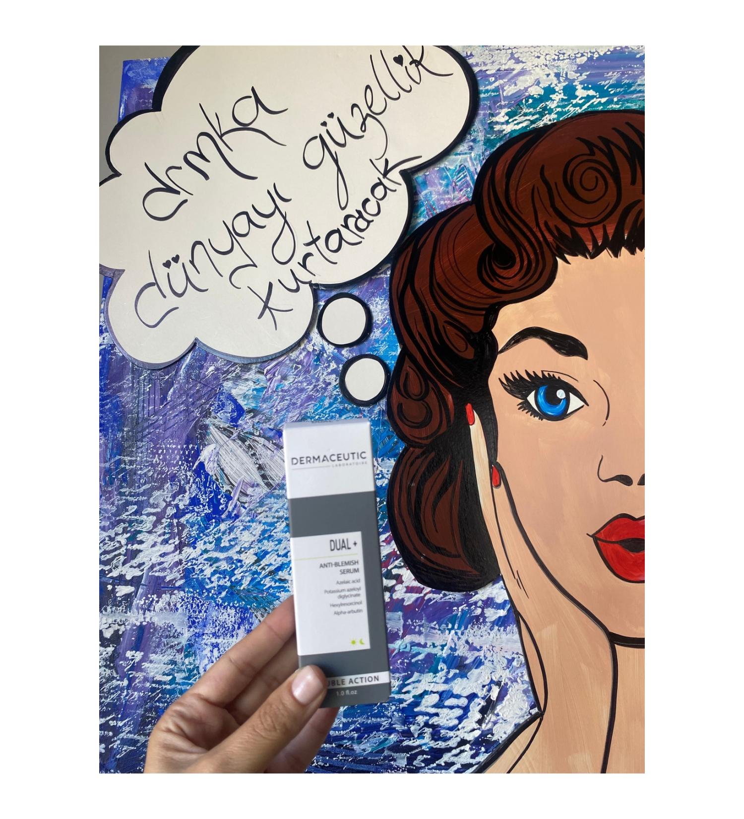 Dermaceutic DUAL + 30 ML skin lightening effect spot lightening serum